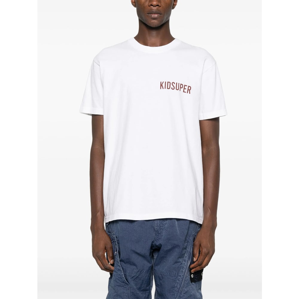 Kidsuper Logo-print T-shirt In White