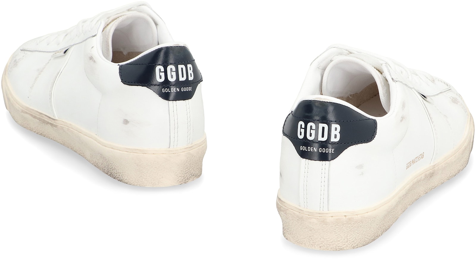 Golden Goose Matchstar Low-top Sneakers In White