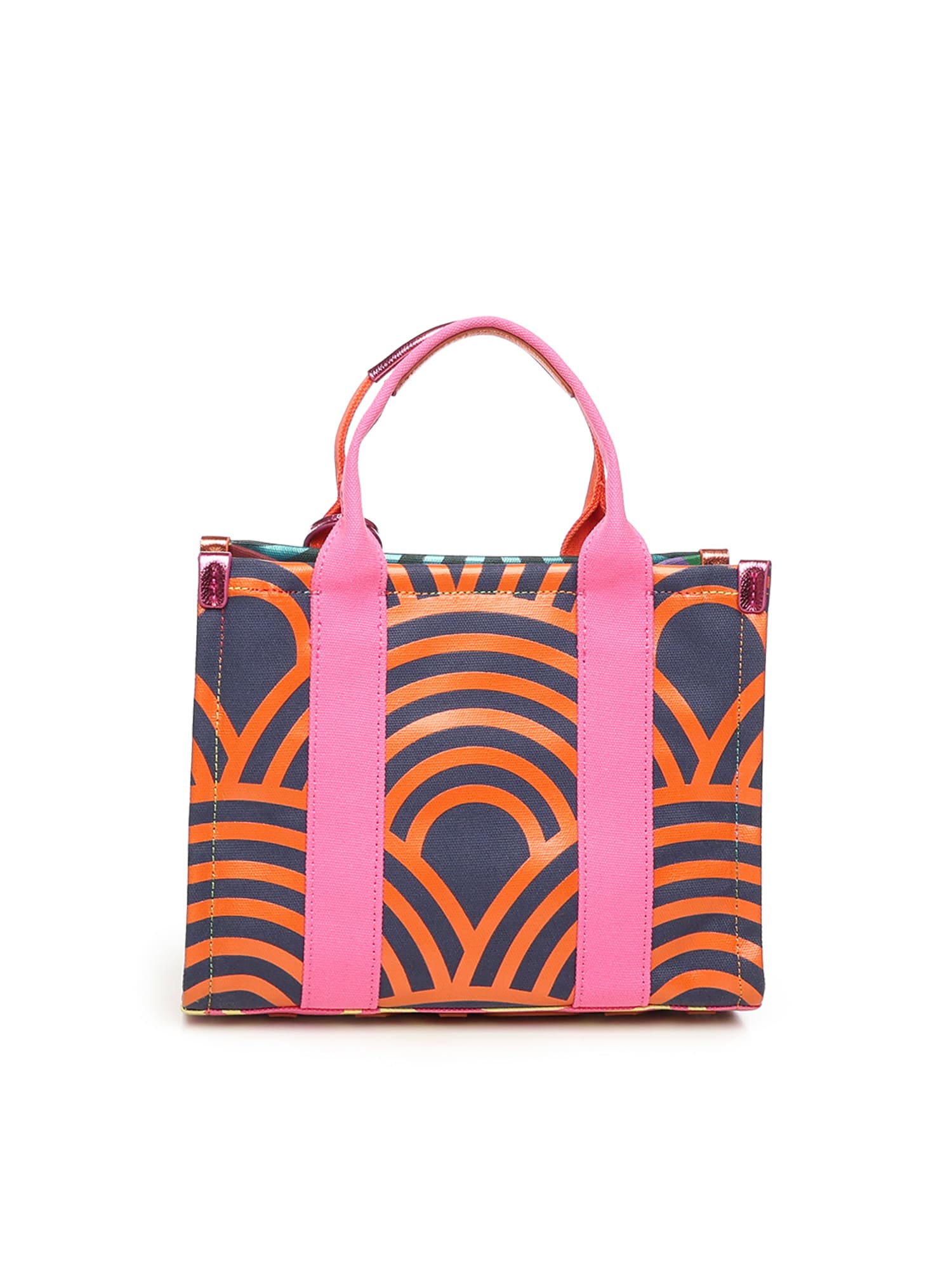 Kurt Geiger London X-small Southbank Canvas Tote In Red