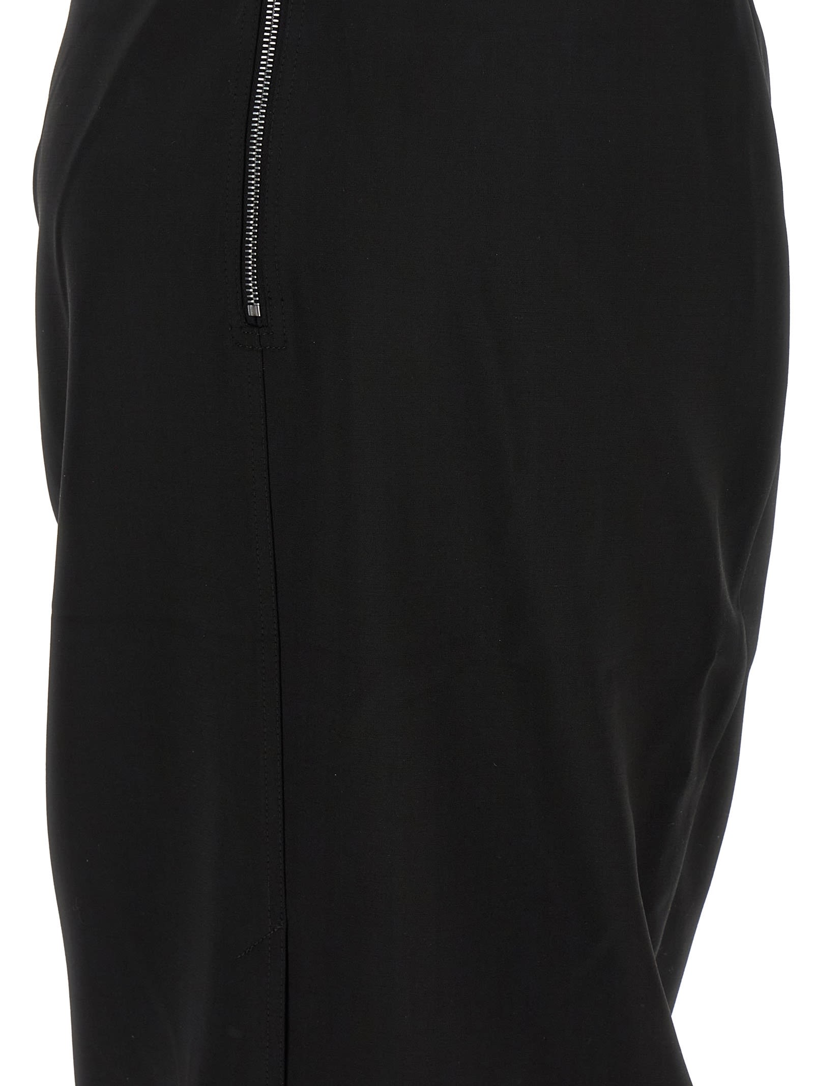 Rick Owens Cutout Maxi Dress In Black