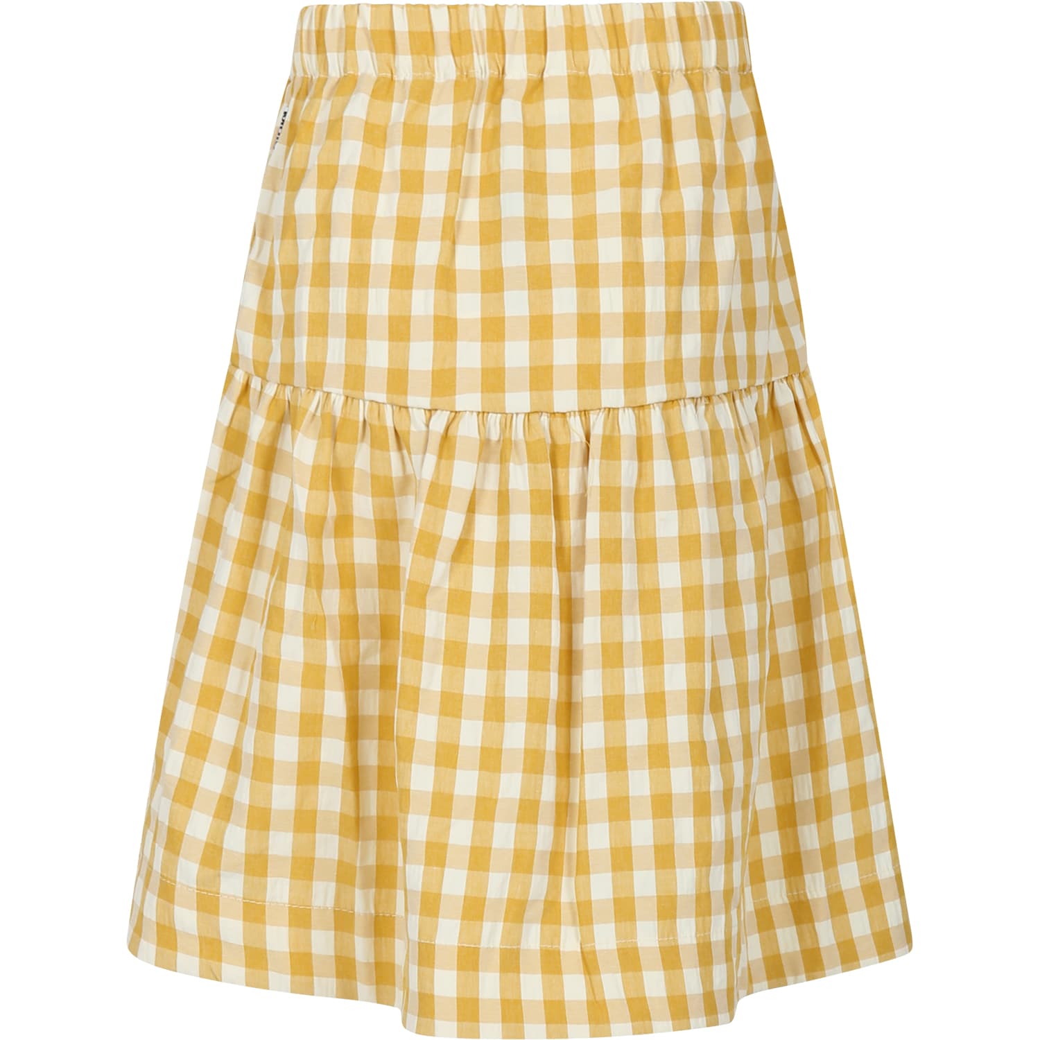 Shop Molo Casual Yellow Skirt For Girl