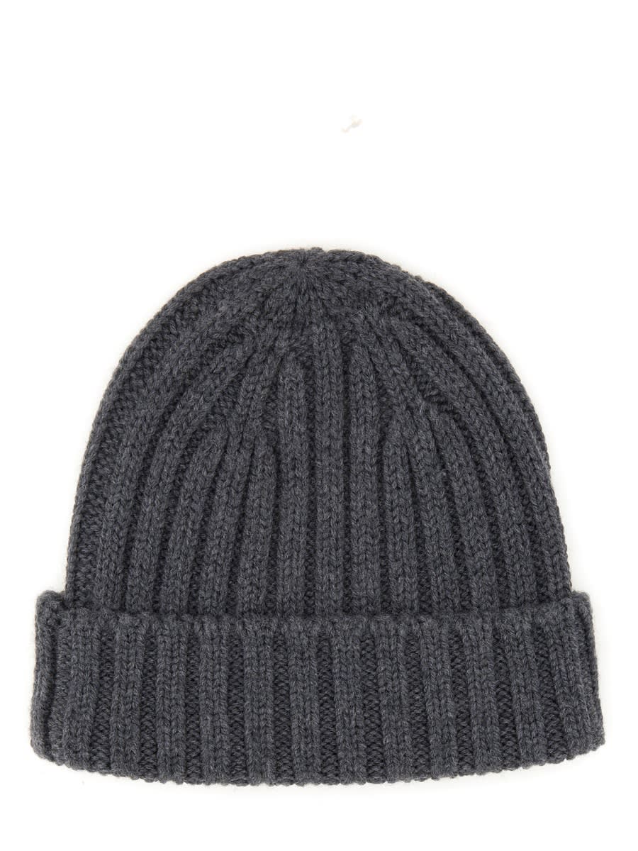 Aspesi Beanie Hat In Grigio