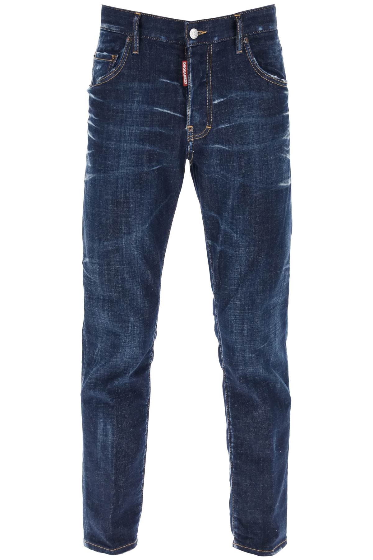 Dsquared2 Skater Jeans In Blue