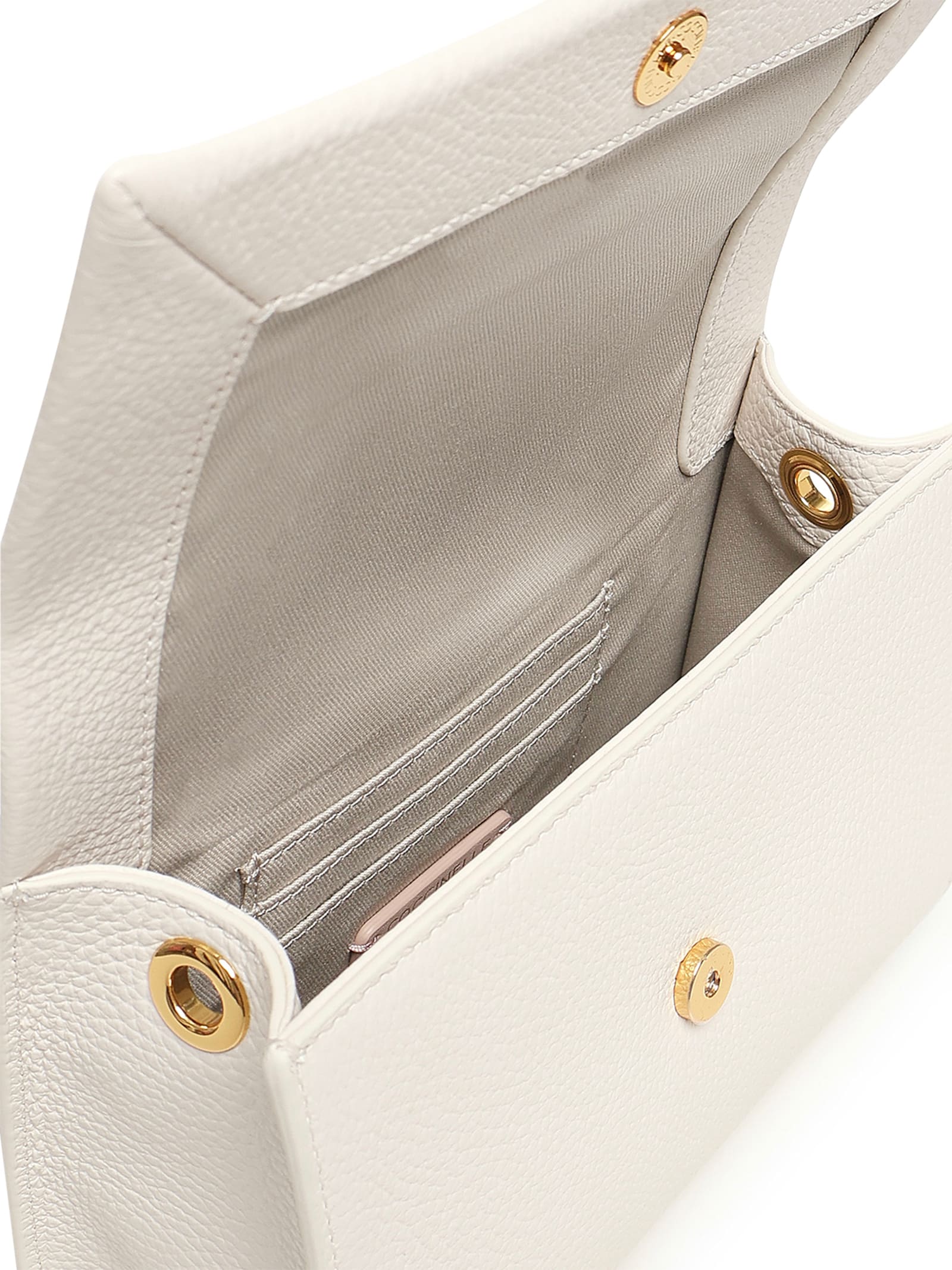 Coccinelle Dorian Shoulder Bag In White