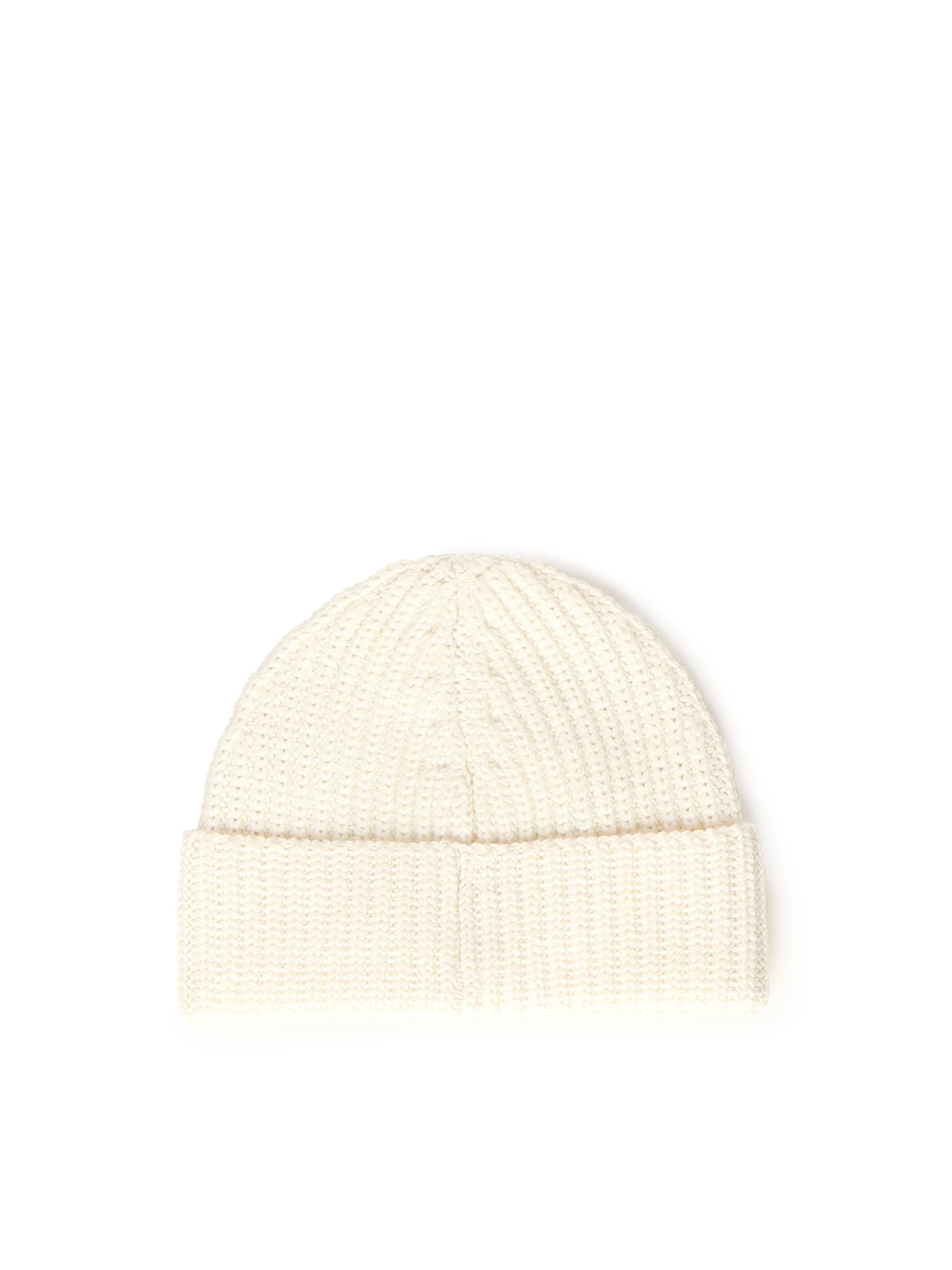 Dondup Logo-patch Beanie Hat In Neutral