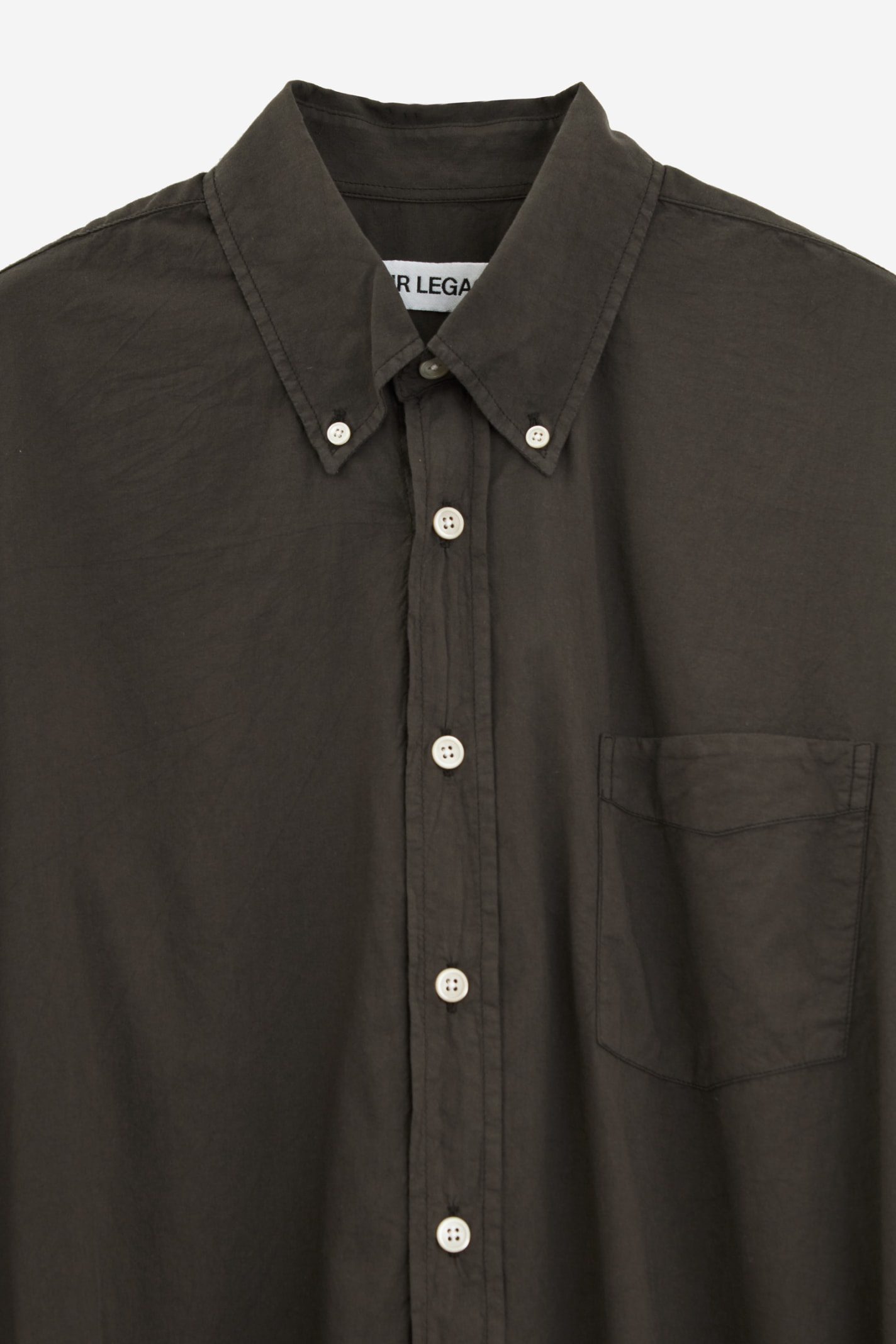 Shop Our Legacy Borrowed Bd Shirt In Brown