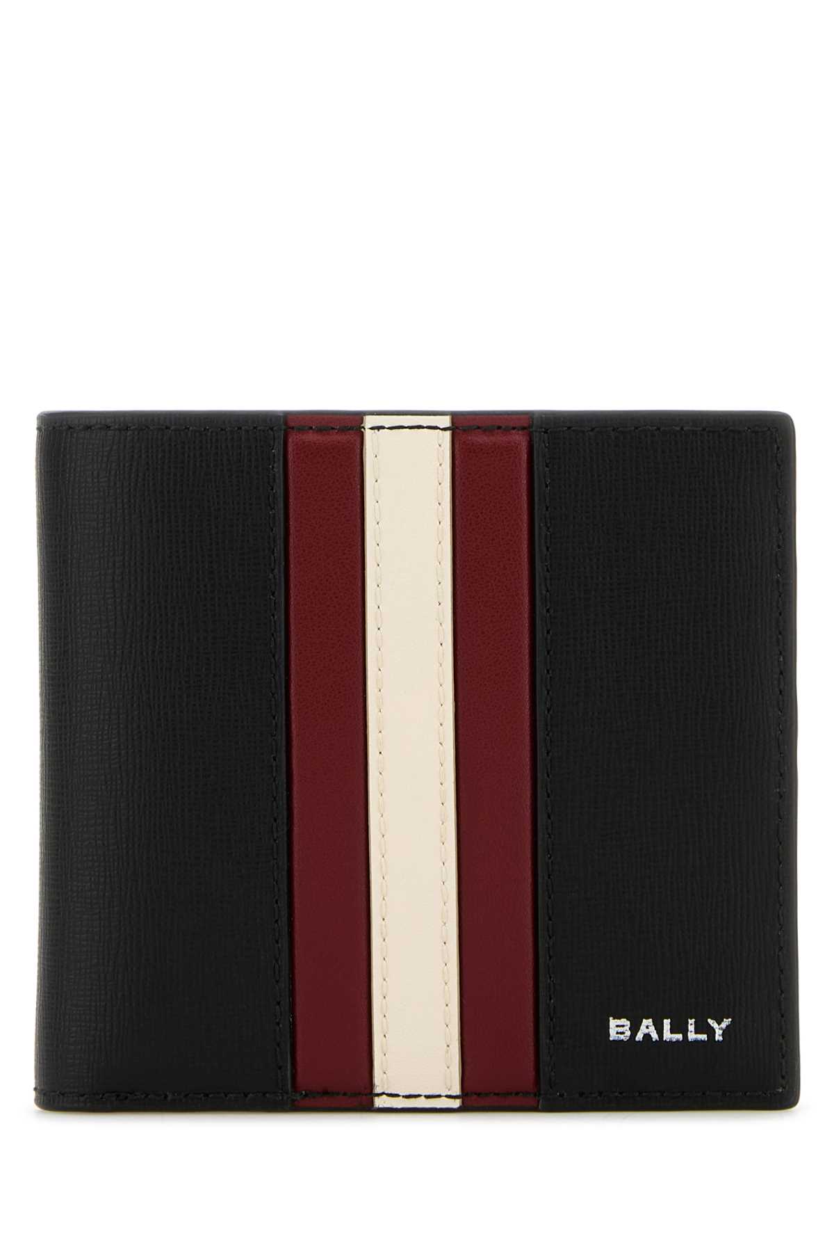 Shop Bally Black Leather Wallet