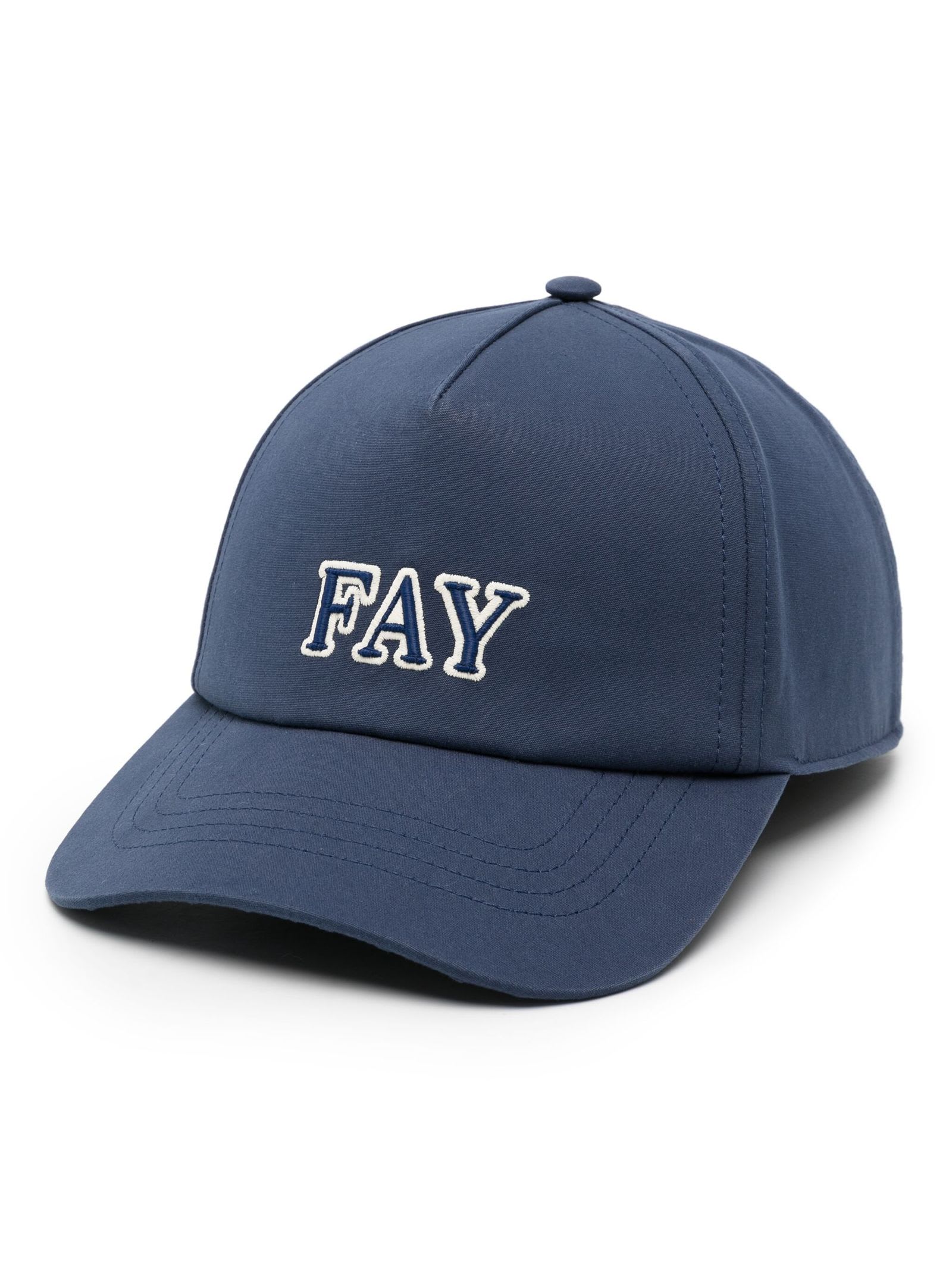 Shop Fay Blue Cotton Baseball Cap