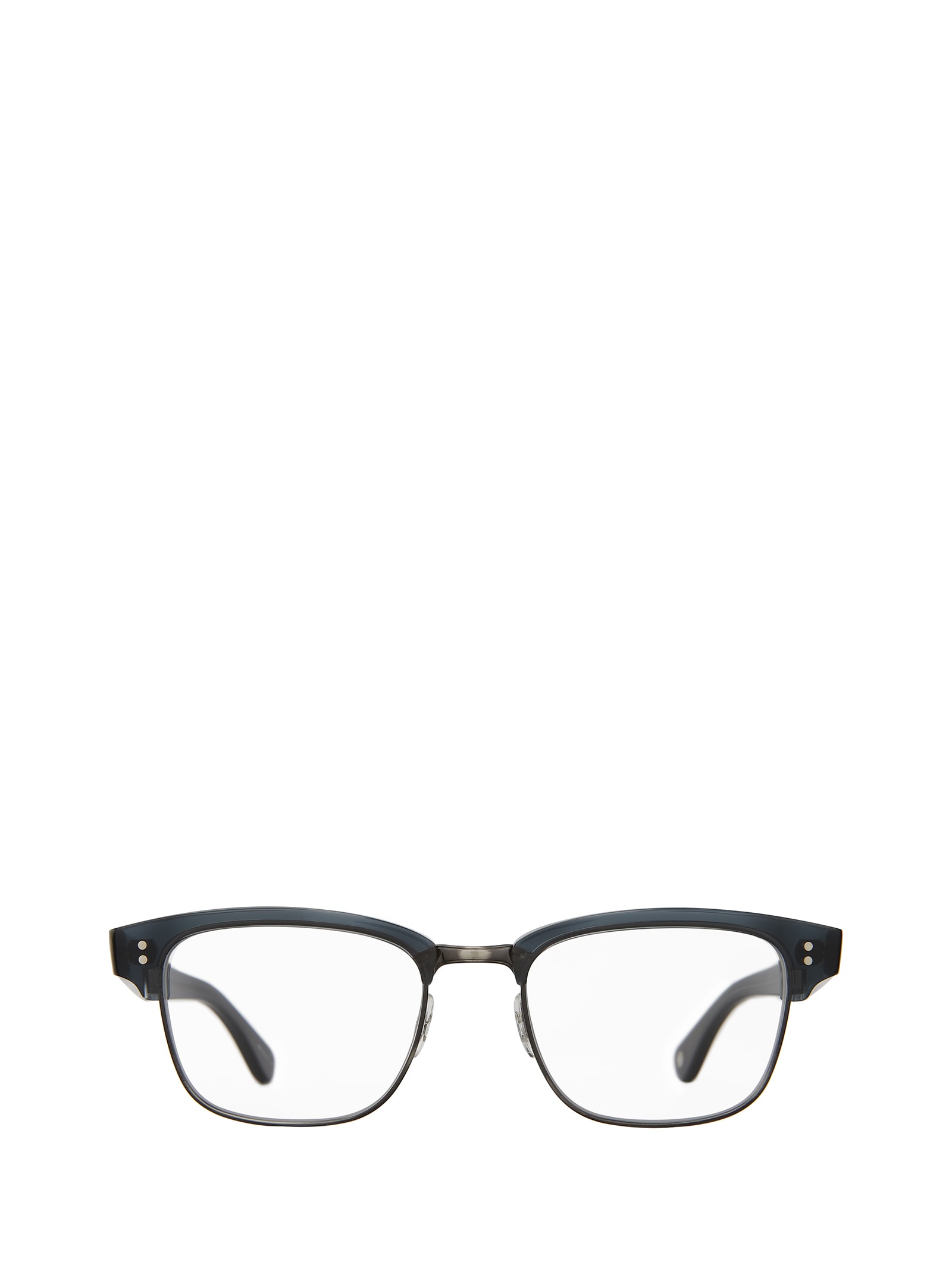 Garrett Leight Gibson Navy - Pewter Glasses