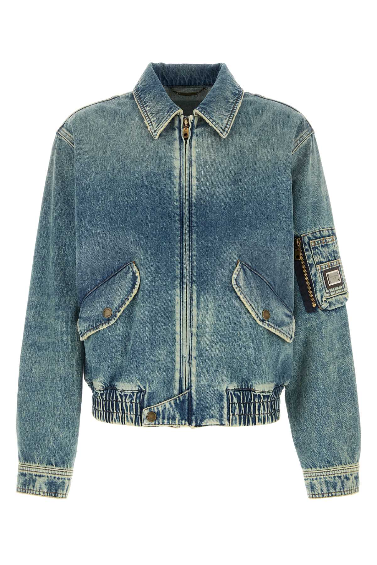 Denim Bomber Jacket