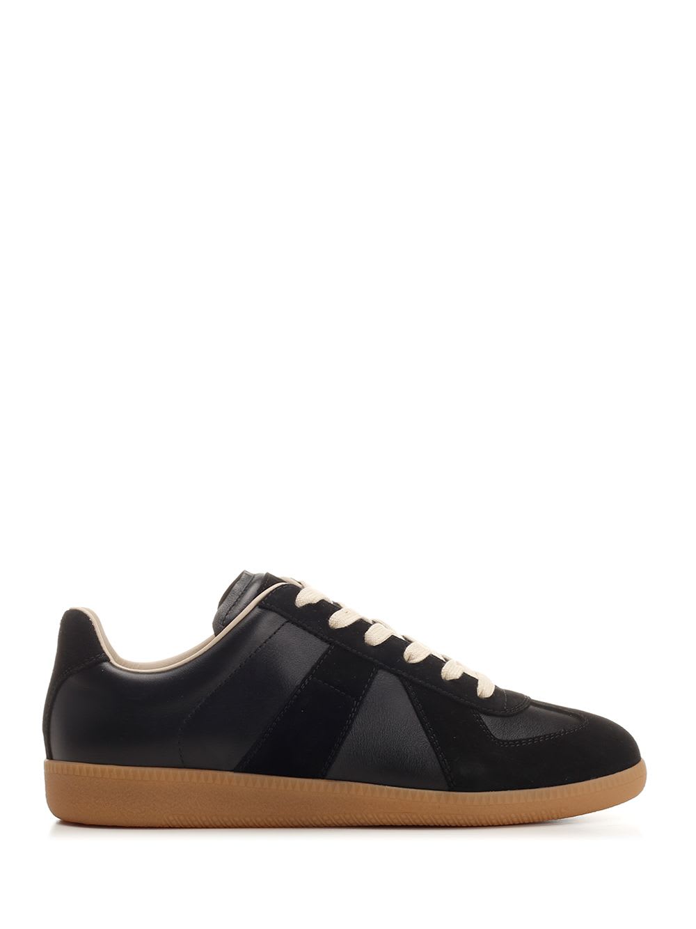 Shop Maison Margiela Replica Sneakers In Black