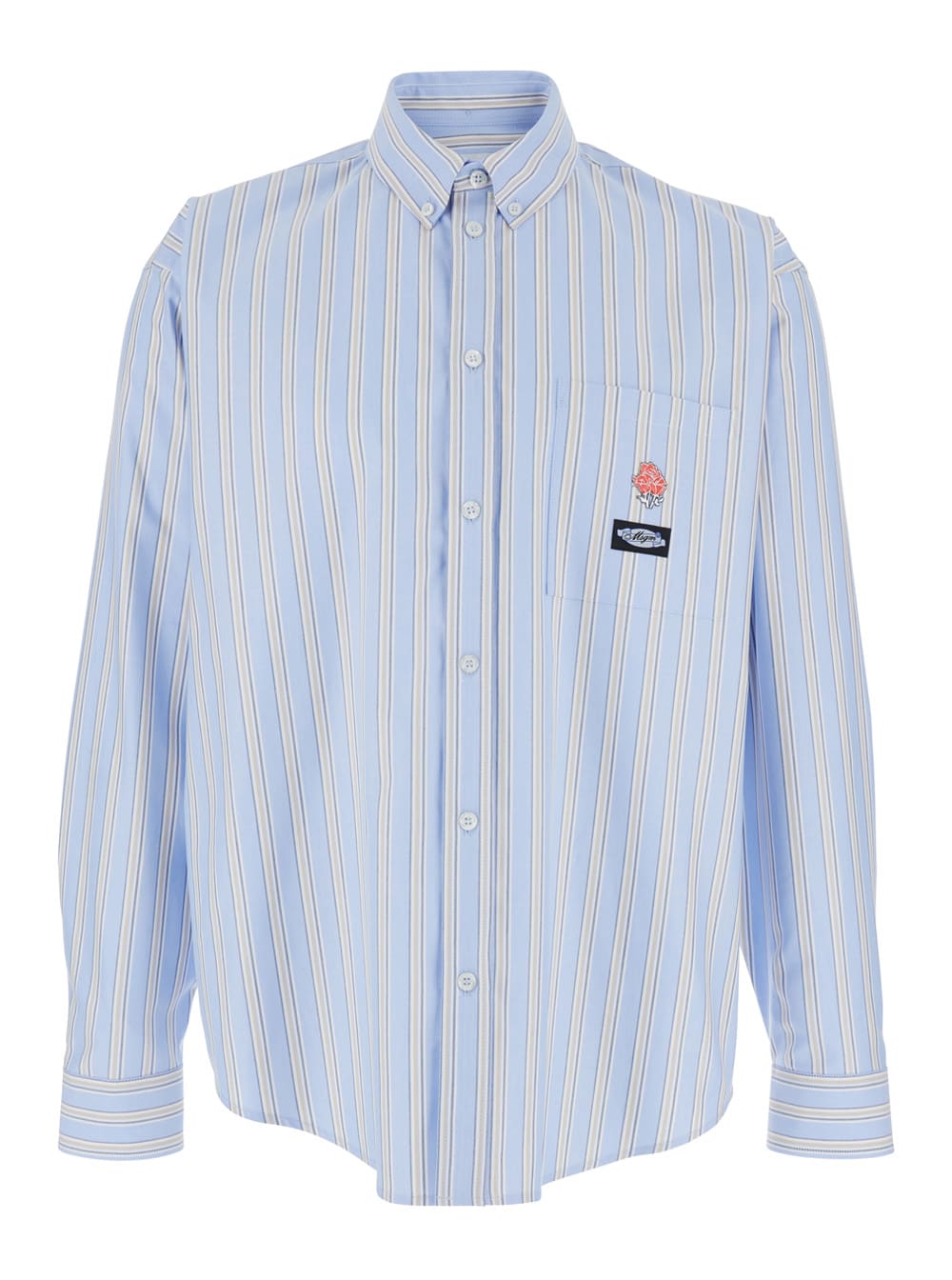 Msgm Camicia/shirt In Blue