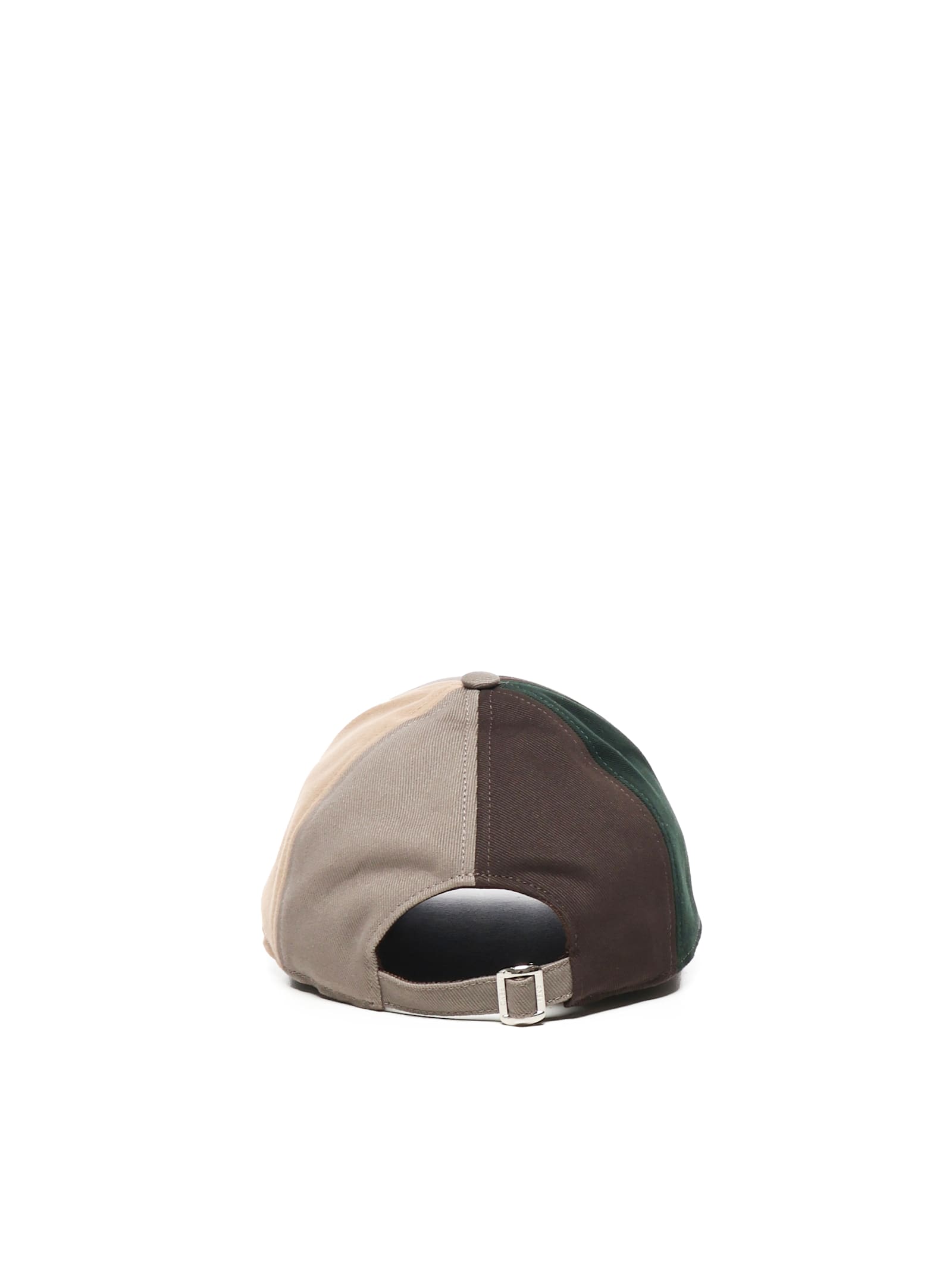 Fendi Crest Embroidered Panelled Cap