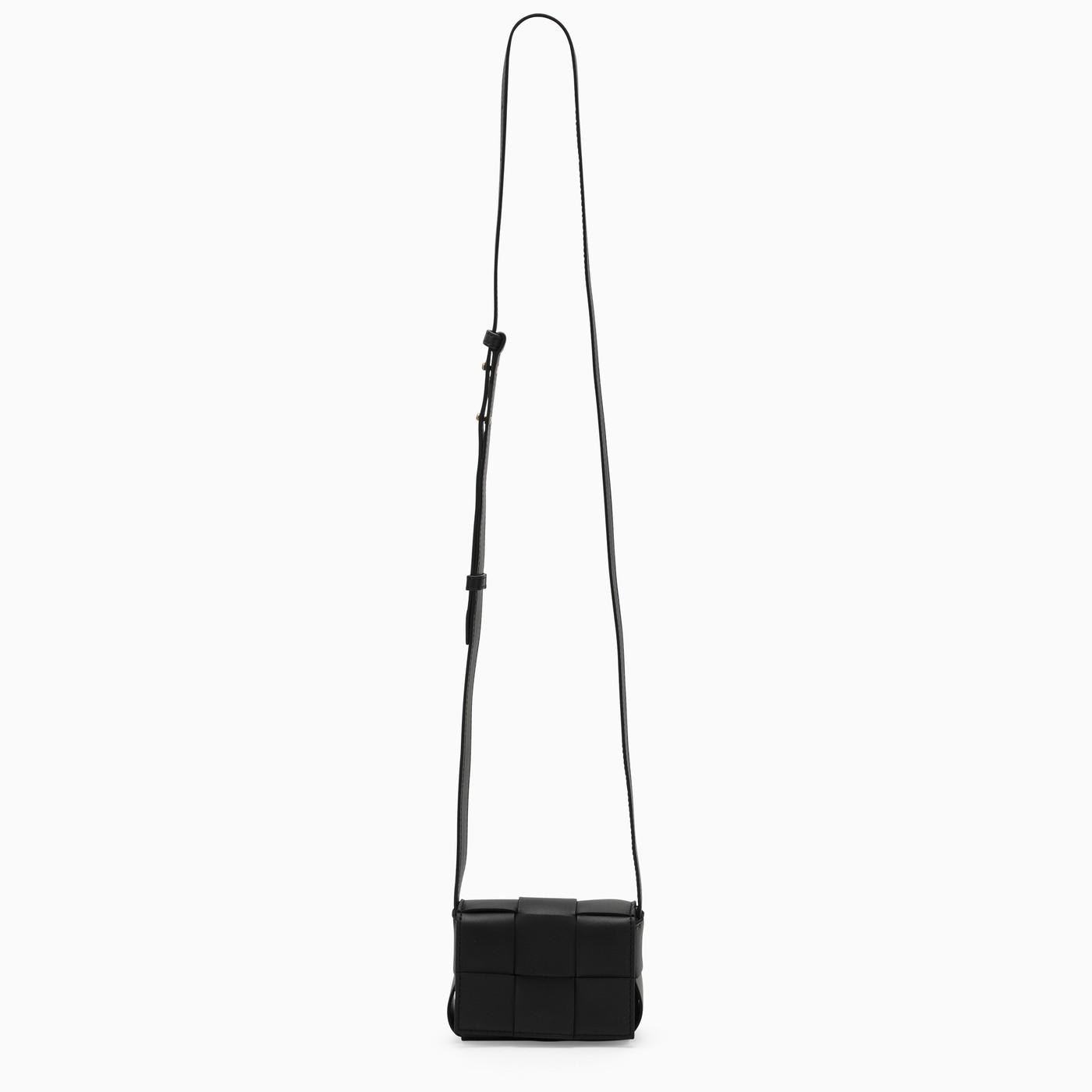 Bottega Veneta Black Cassette Candy Cross-body Bag
