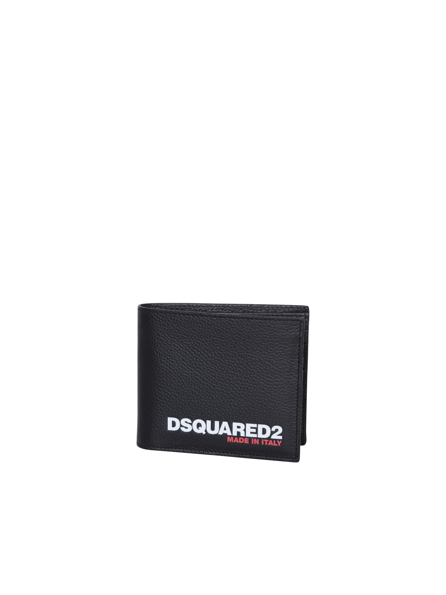 Shop Dsquared2 Bob Black Wallet