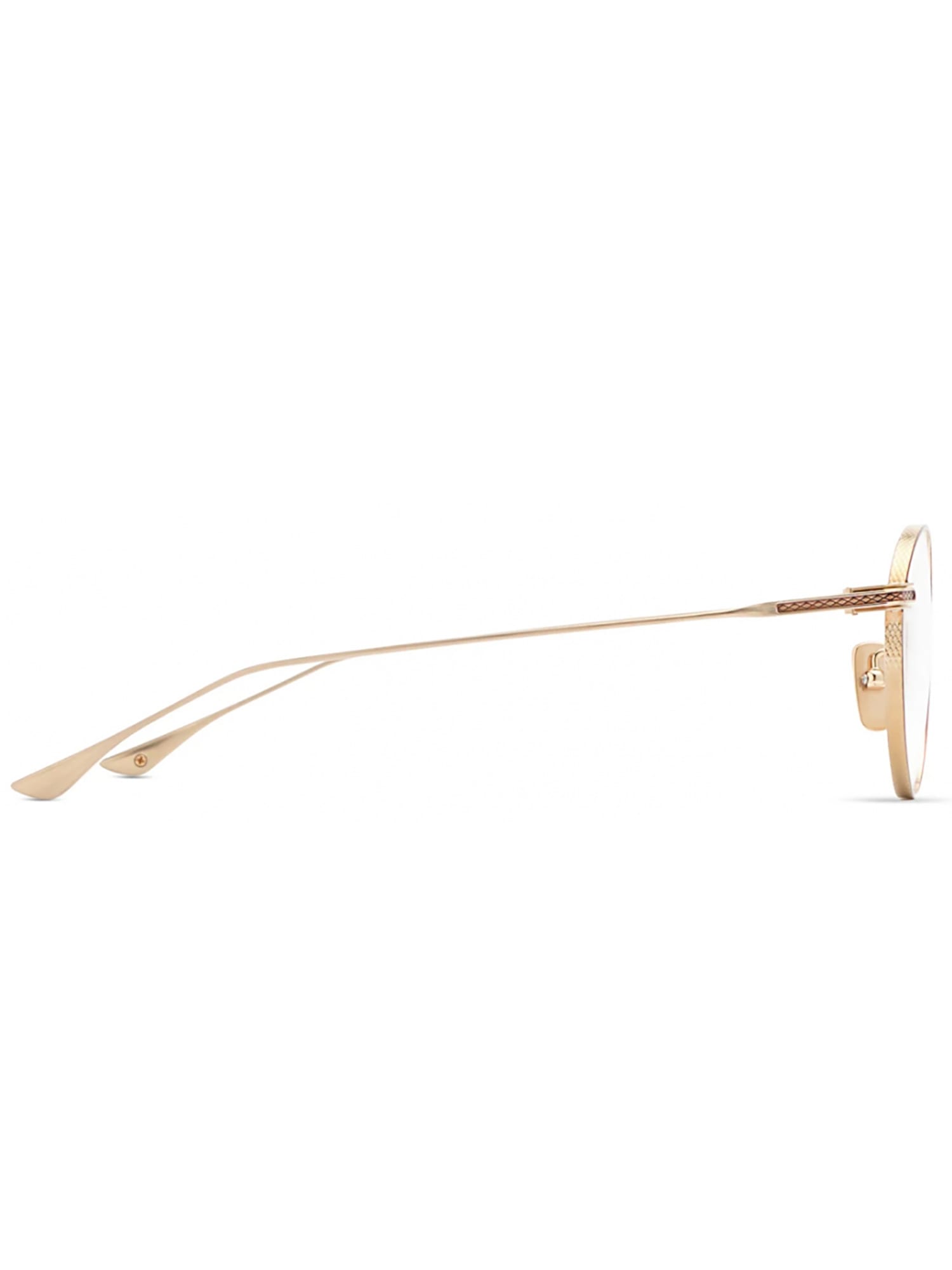 Dita Dtx168/a/02 Journey/two Eyewear In Brushed White Gold_mahoga