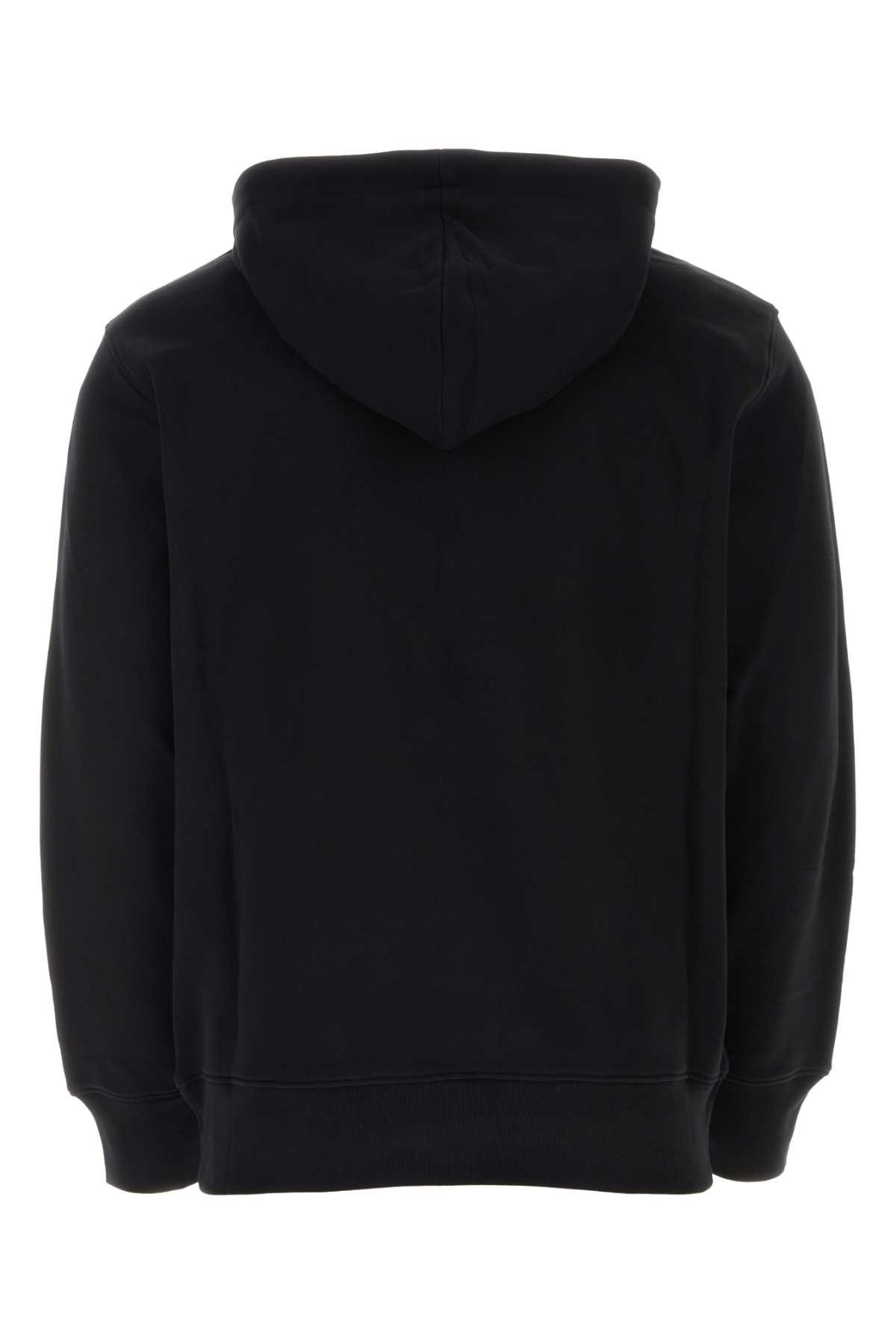 Moschino Black Cotton Sweatshirt In 1555