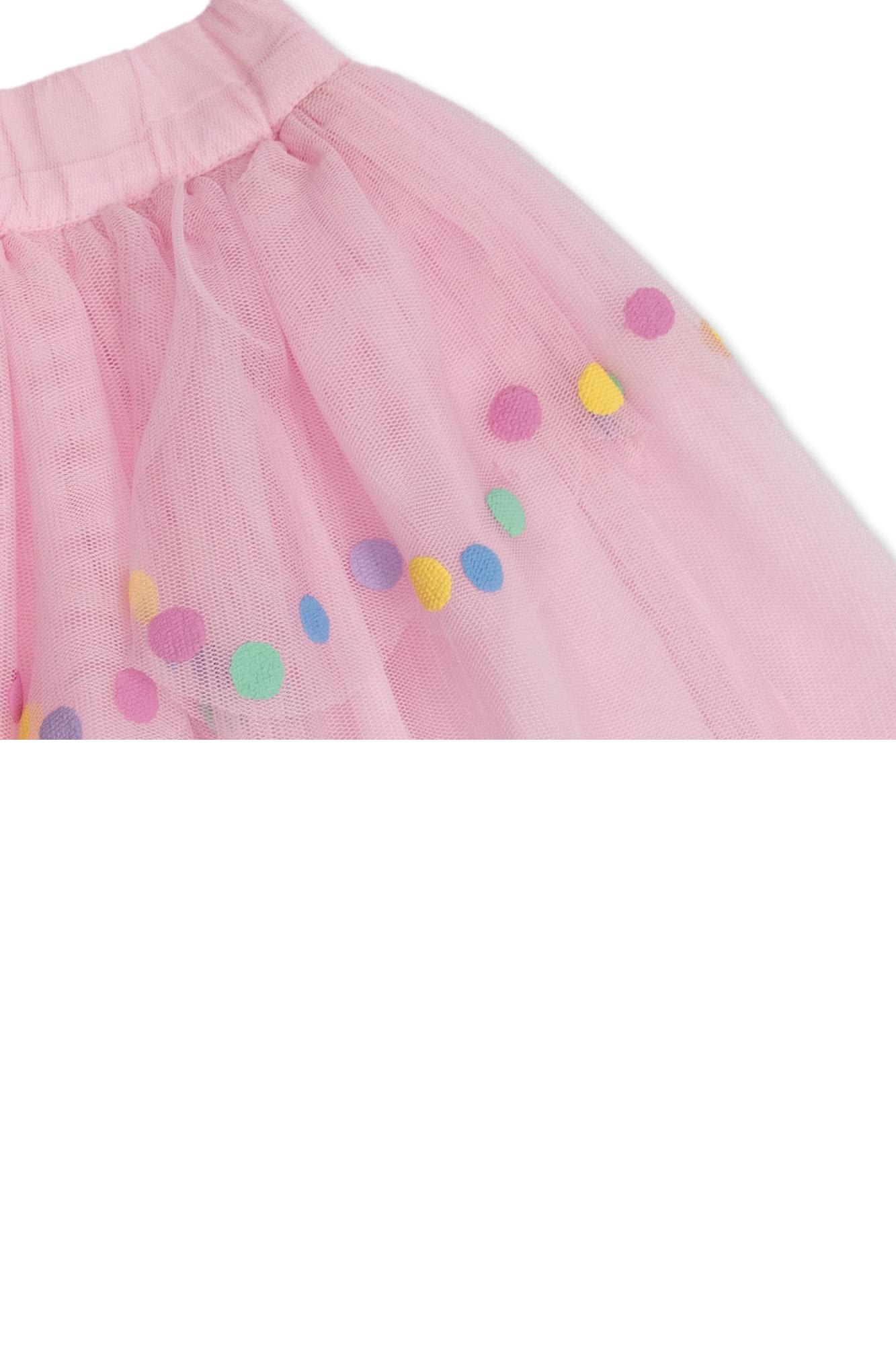 Shop Stella Mccartney Kids Tulle Skirt In Pink
