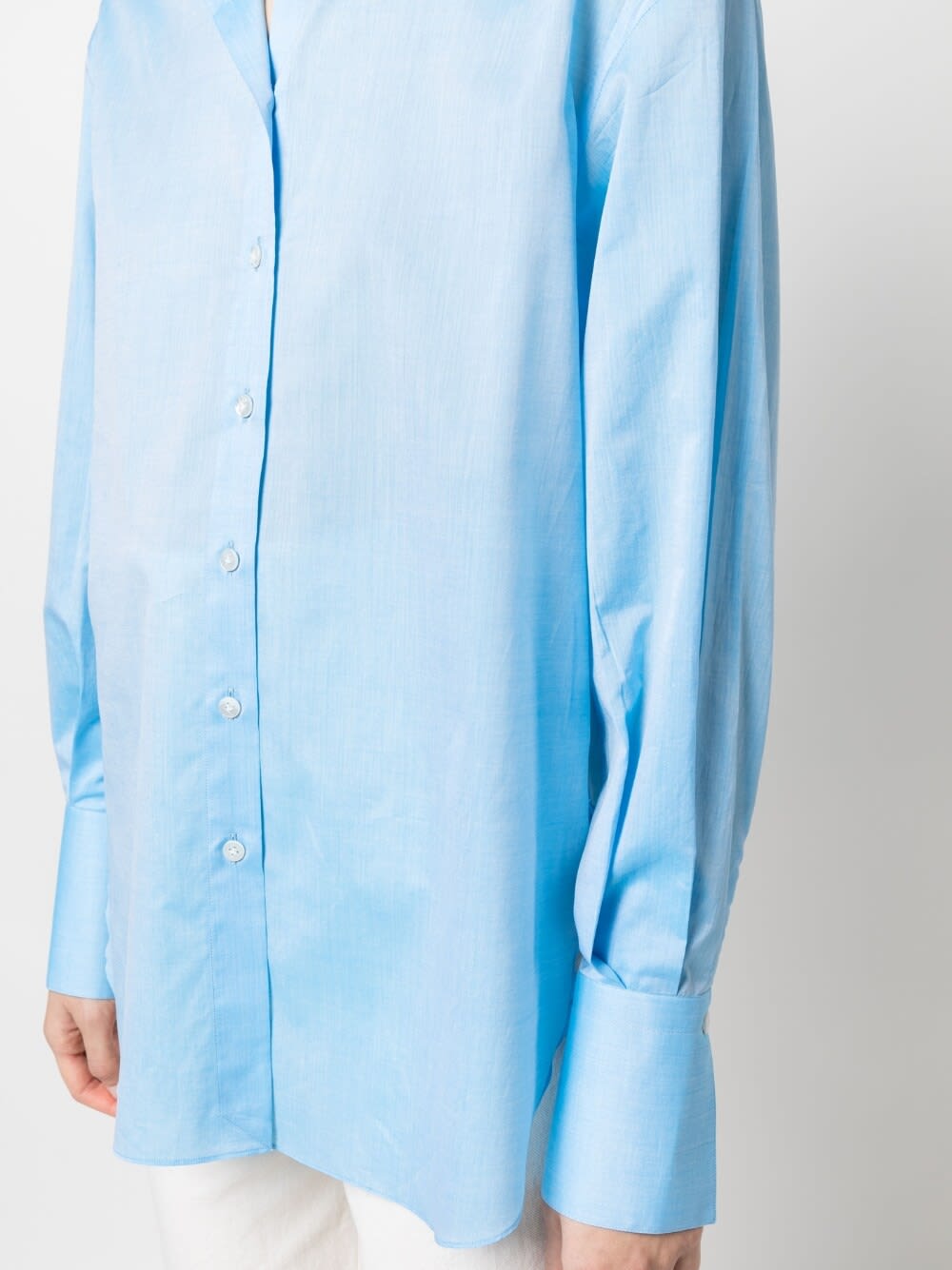 Finamore 1925 Finamore Cotton Shirt In Blue