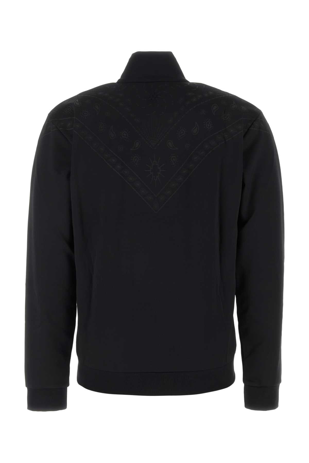 Marcelo Burlon County Of Milan Marcelo Burlon Black Polyester Blend Sweatshirt In Black