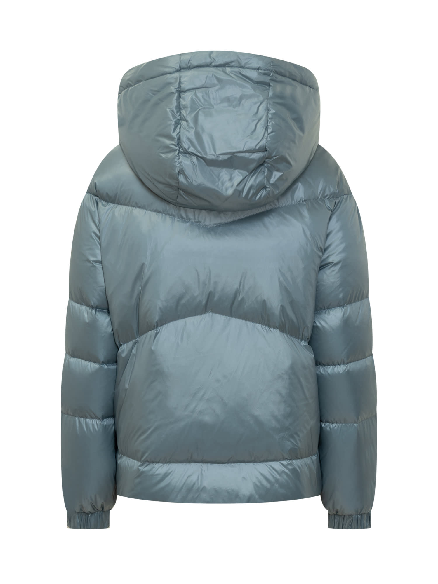 Shop Woolrich Aliquippa Down Jacket In Citadel