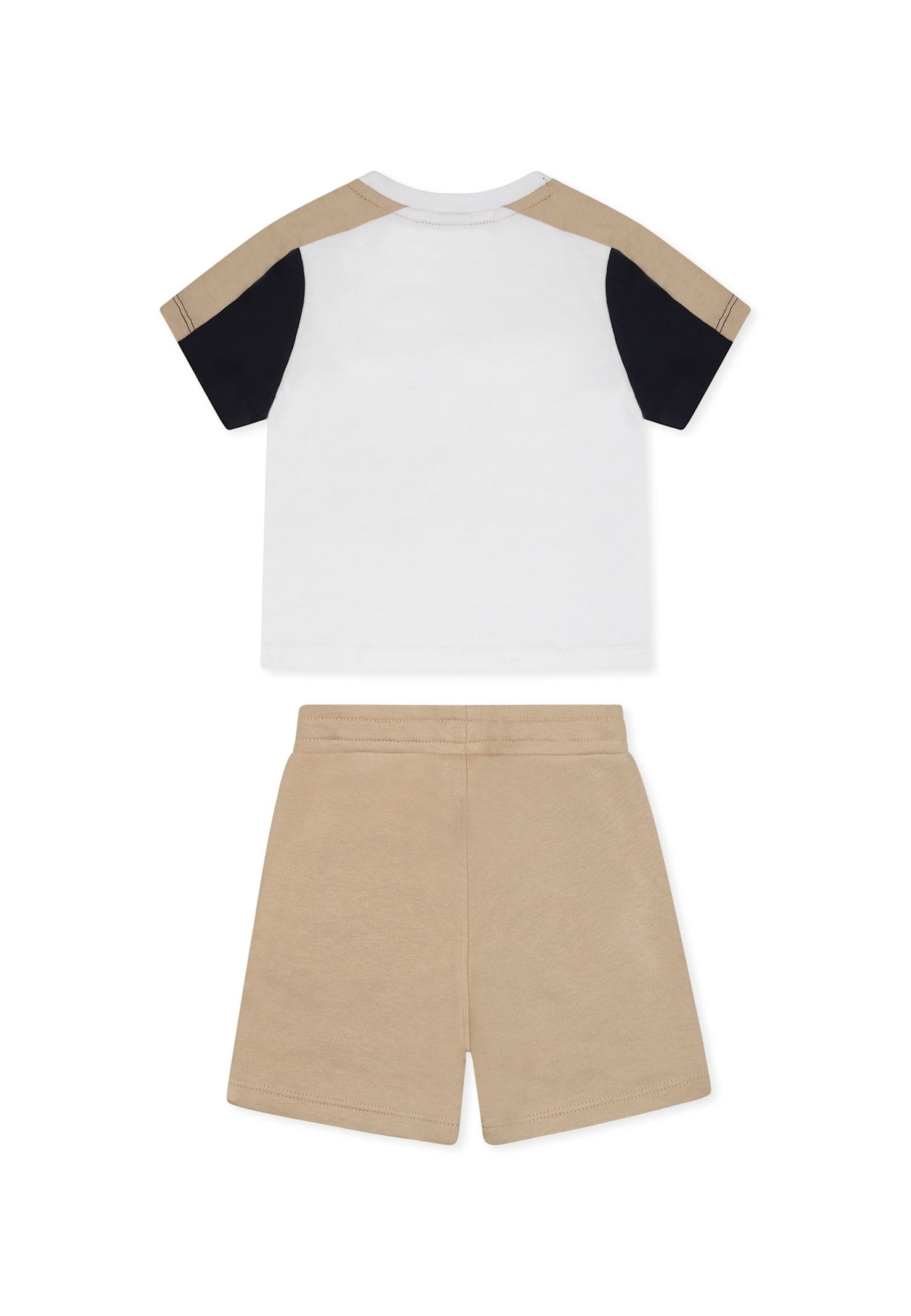 HUGO BOSS MULTICOLOR SUIT FOR BABY BOY WITH LOGO