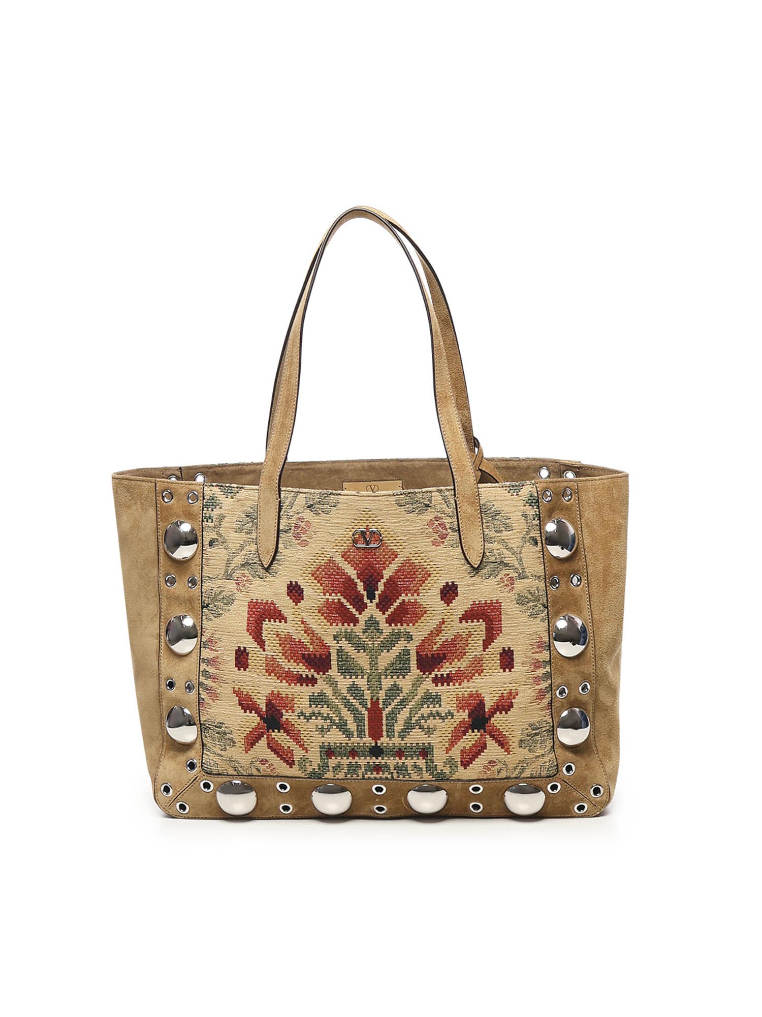 Valentino Nellcôte Tote Bag In Multi