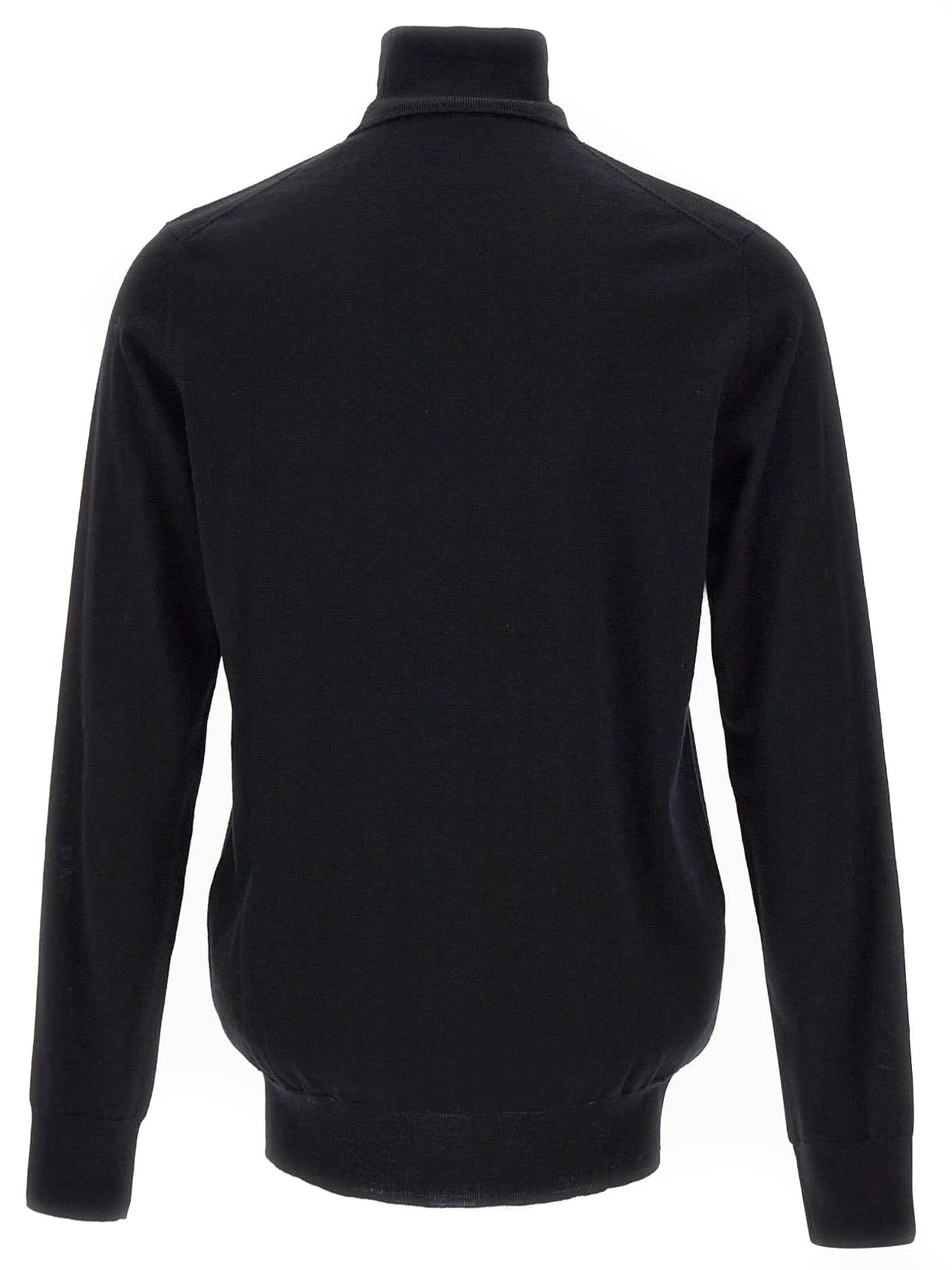 Shop Paolo Pecora Sweaters Black