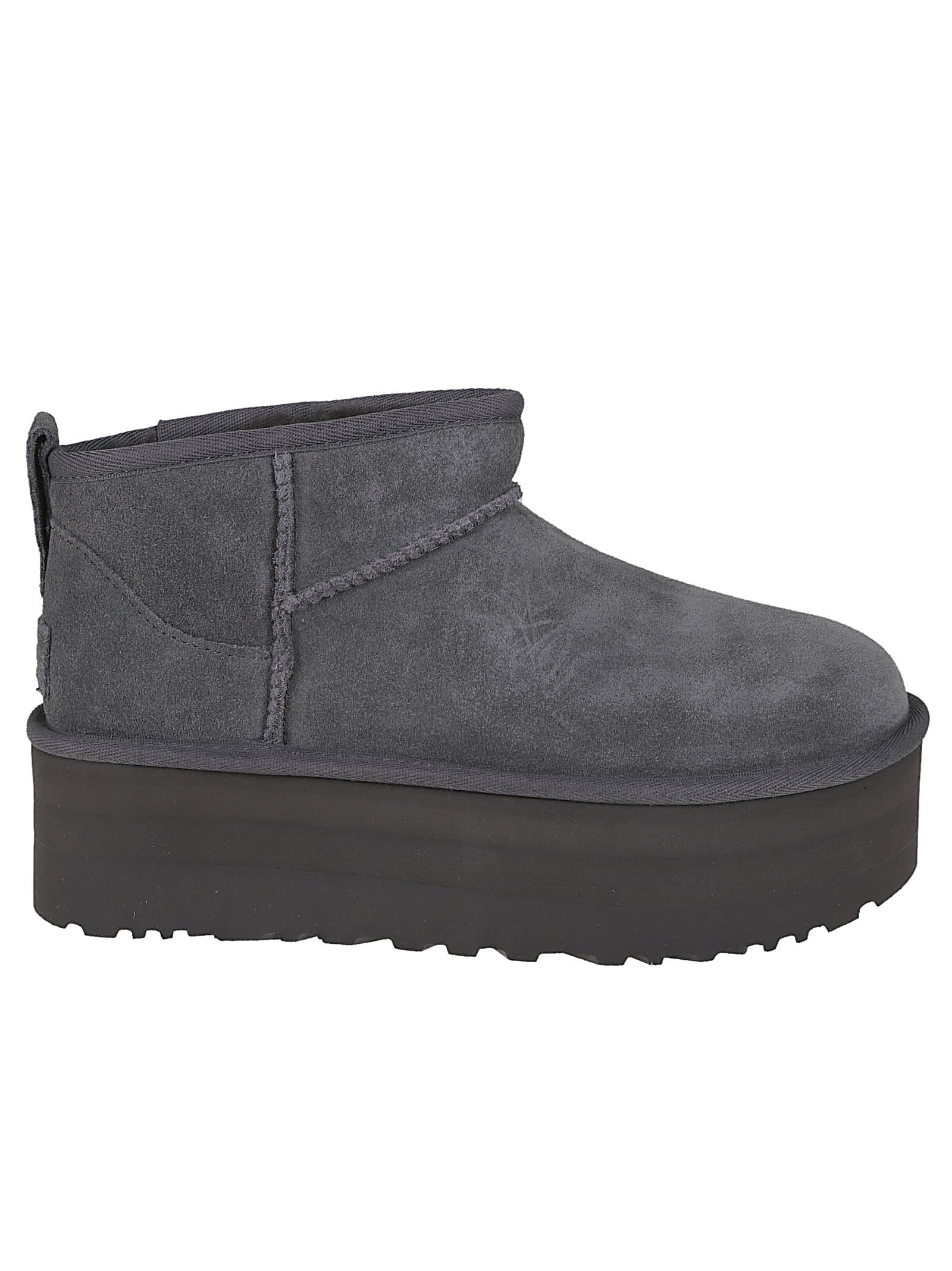 Ugg W Classic Ultra Mini Platform In Gray