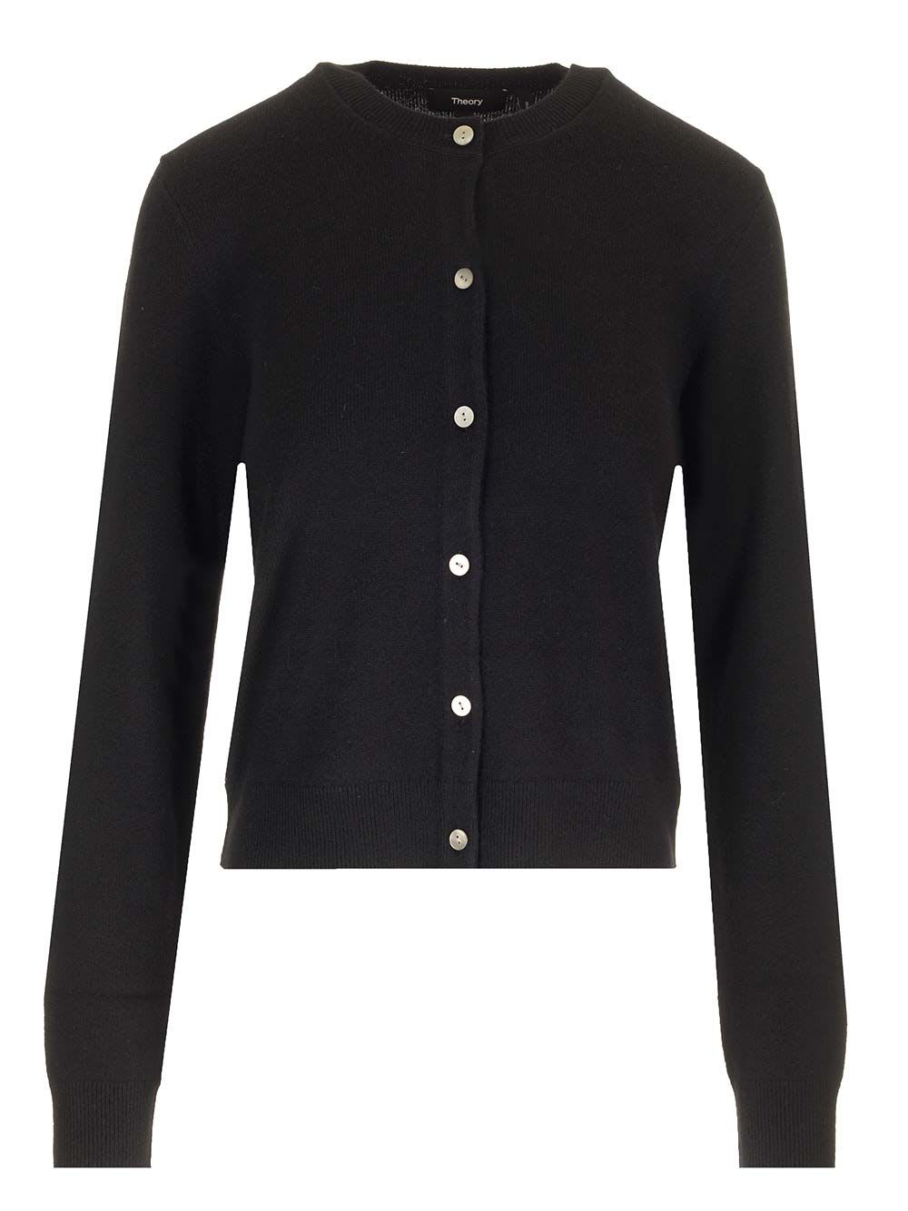 Theory Cashmere Cardigan In Blue