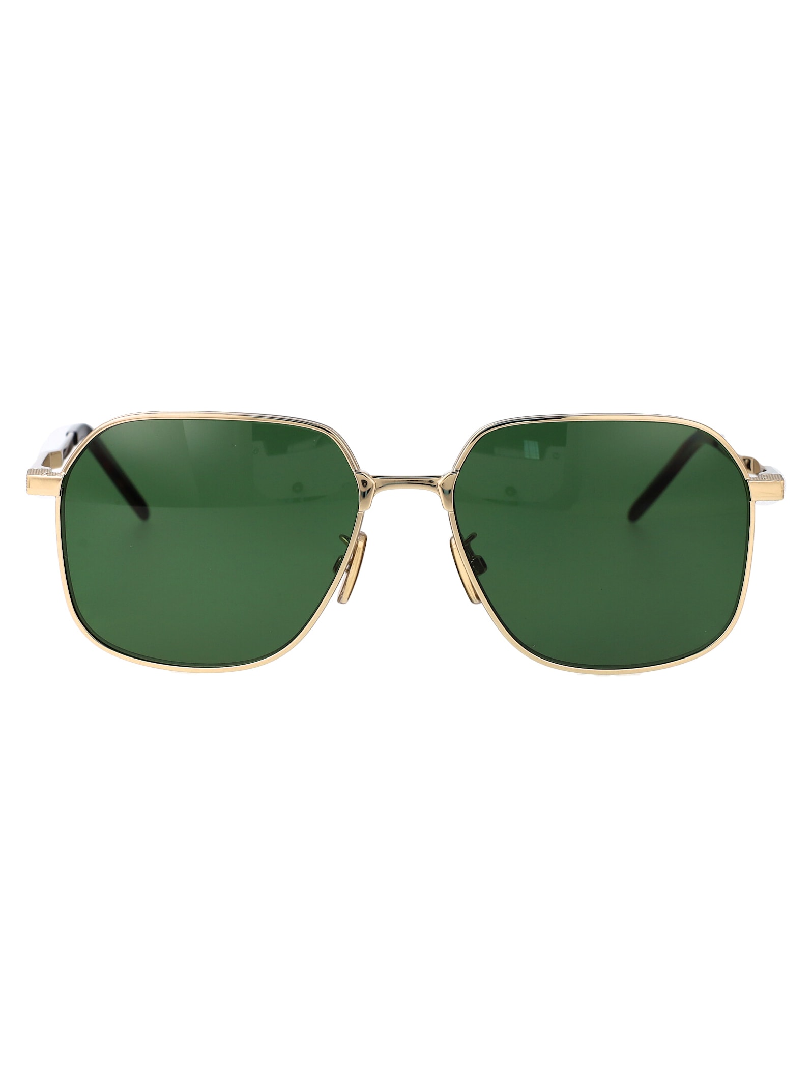 Shop Givenchy Gv One Sunglasses In Gold Green