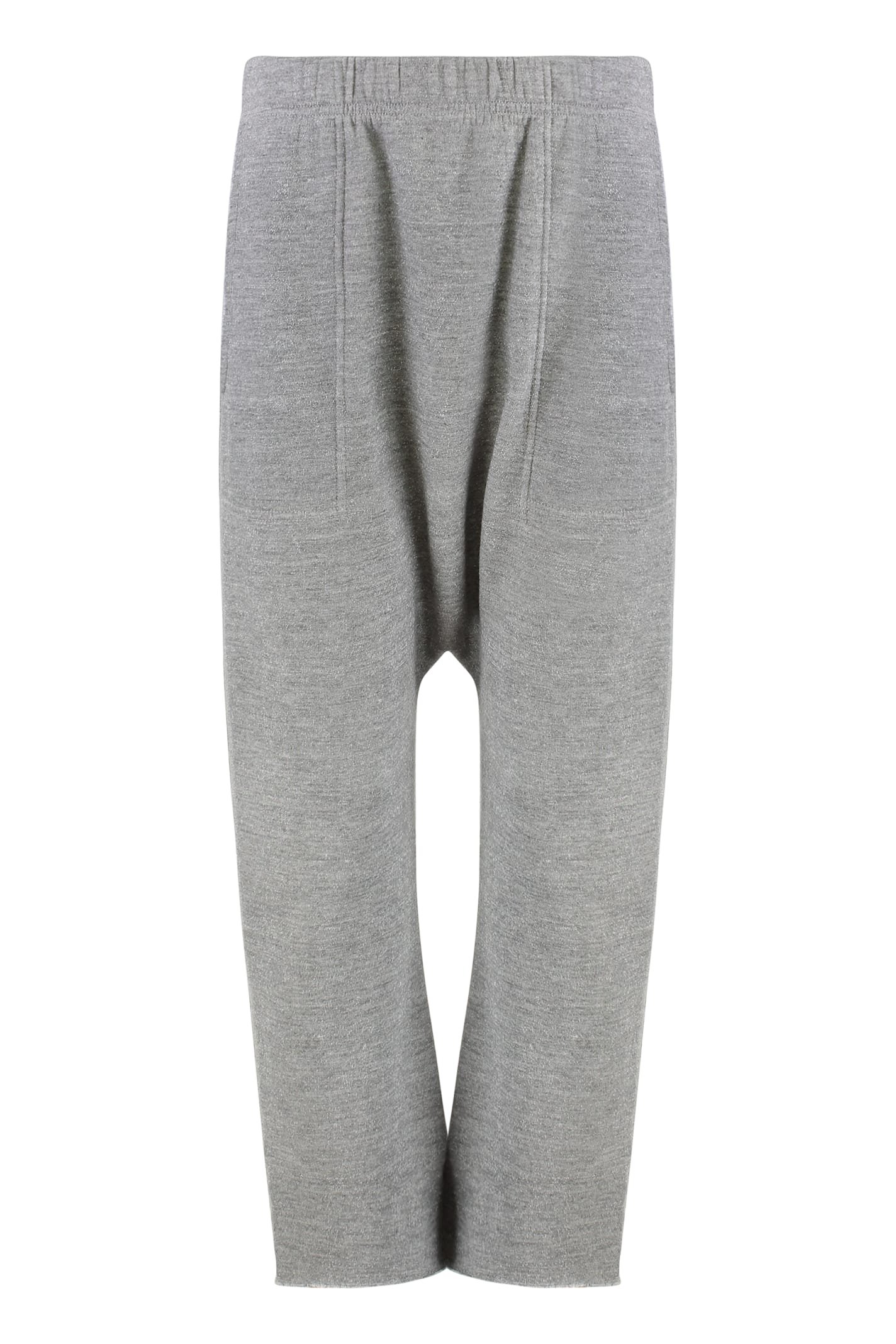 Nili Lotan Cotton Track-pants In Gray