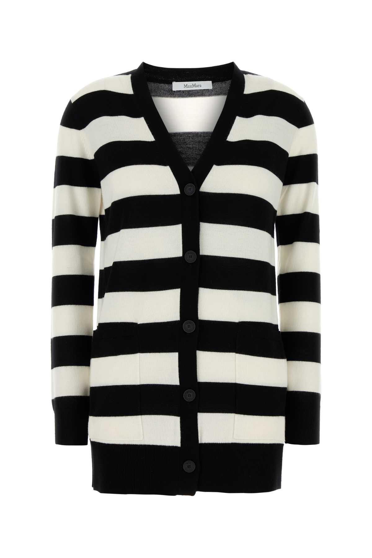 Embroidered Wool Fiemme Cardigan