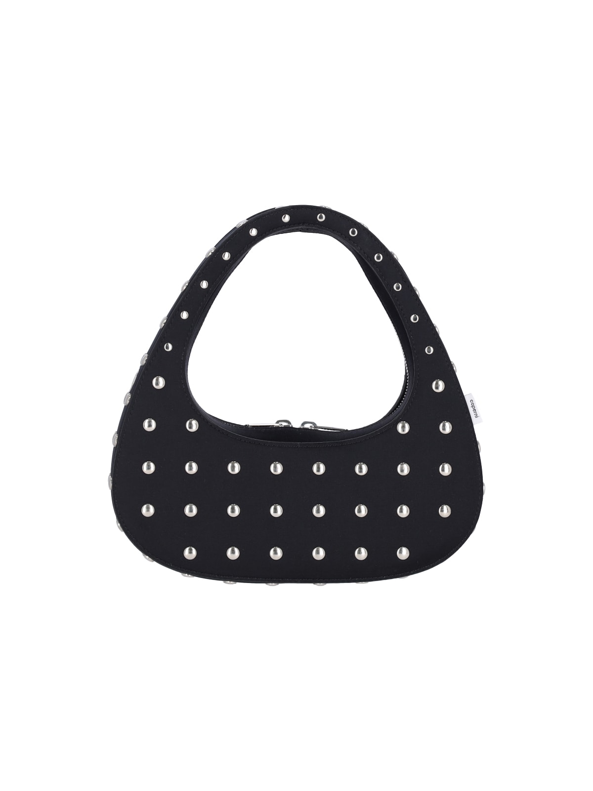 Shop Coperni Studs Crossbody Bag In Black