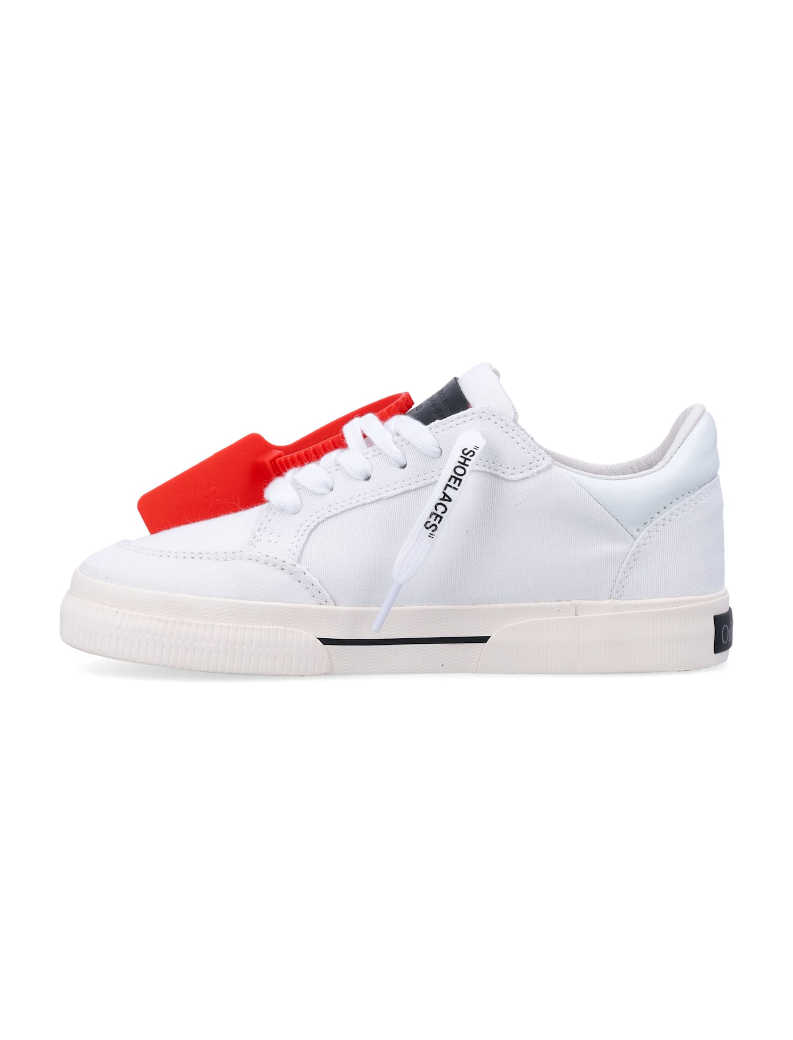 Off-white Vulcanized Womans Sneakers In White