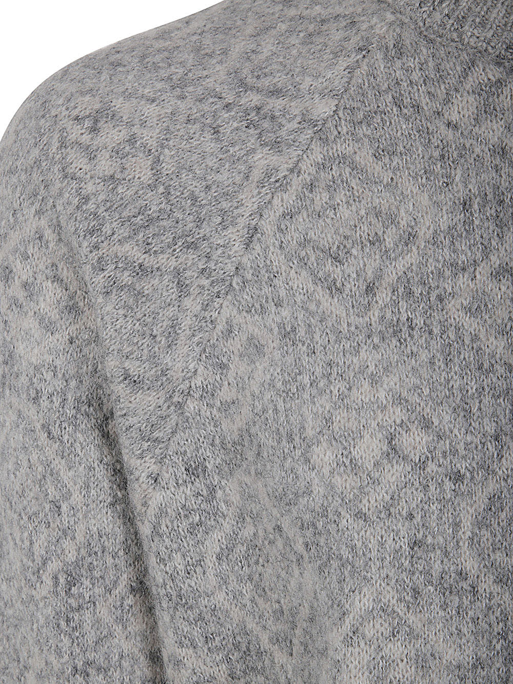 Shop Brunello Cucinelli Roundneck Sweater In Grey