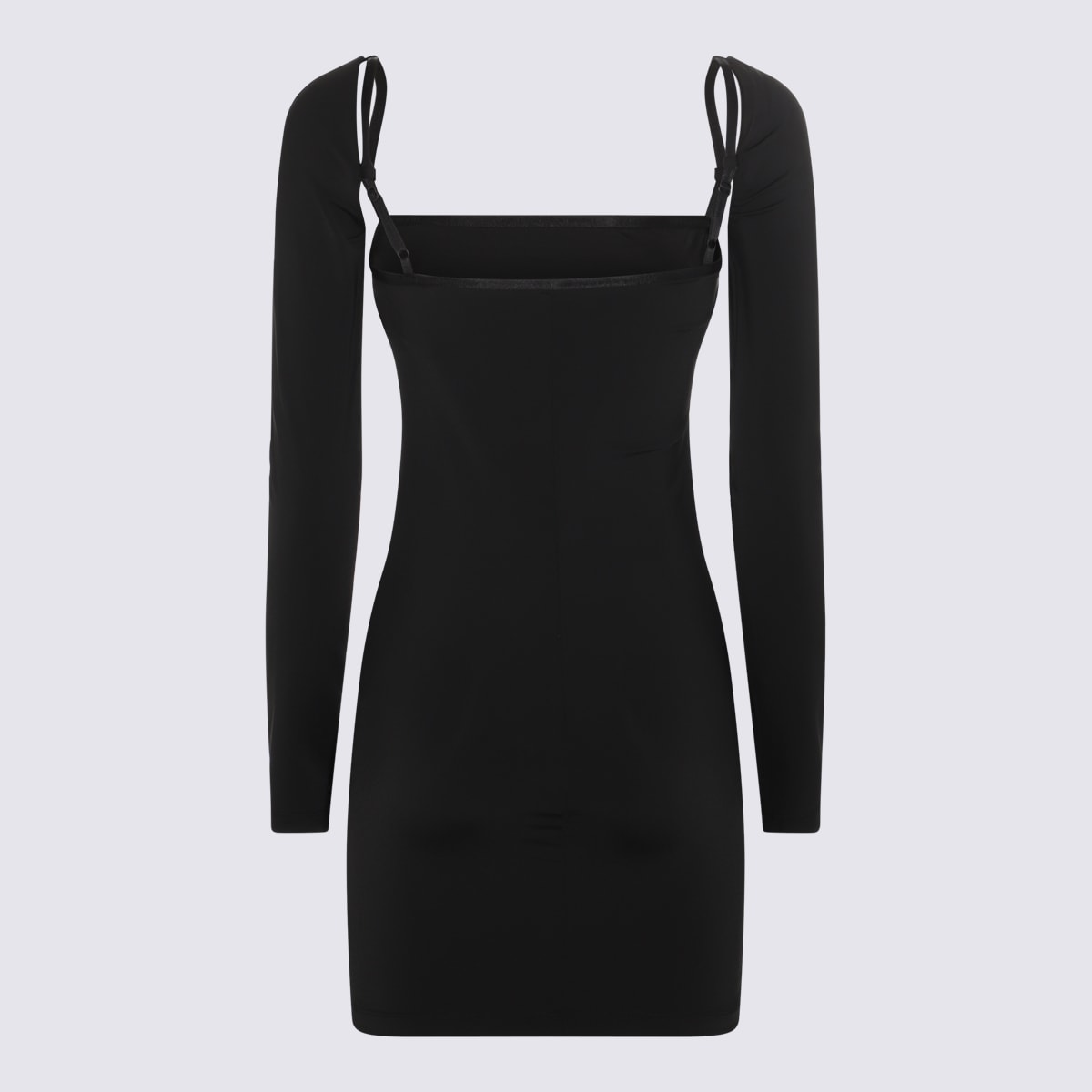 Shop Alexander Wang Black Stretch Dress