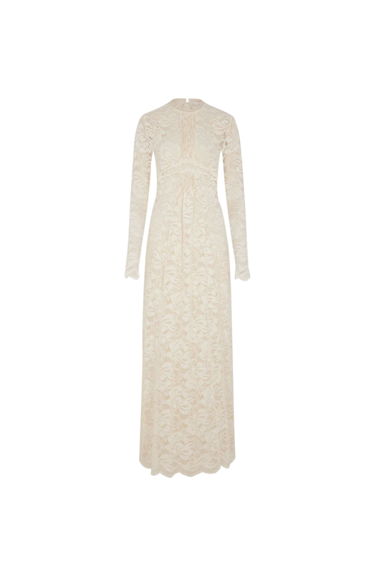 Shop Rabanne Dress In Ivory