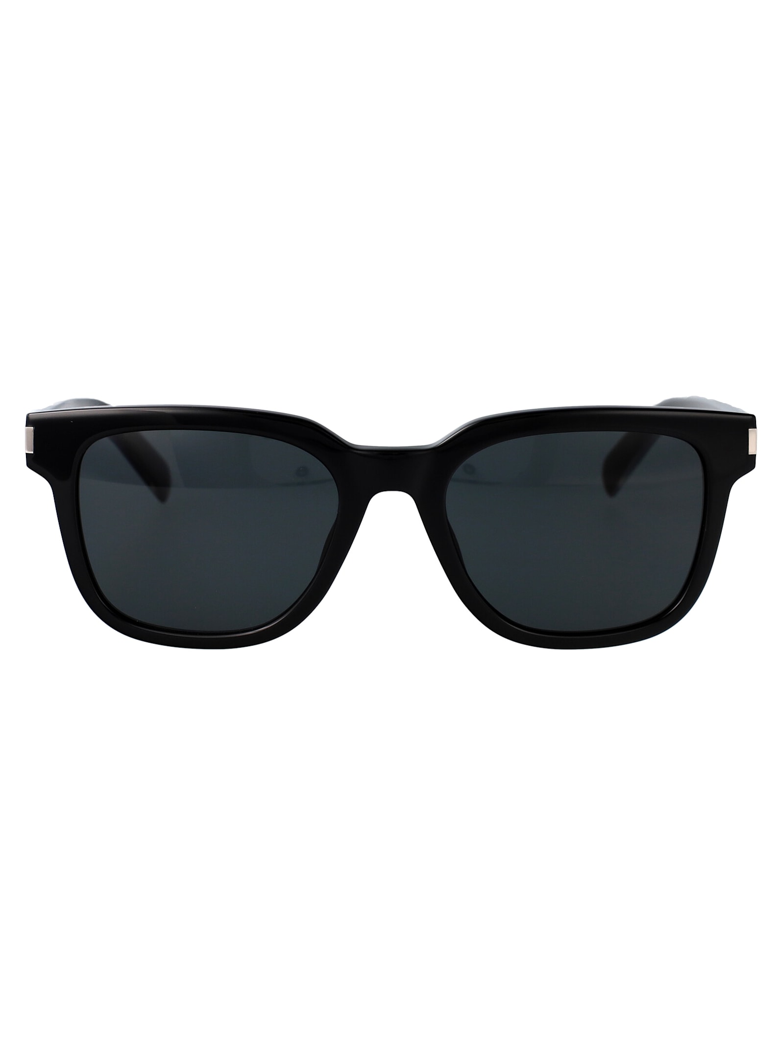 Saint Laurent Square Frame Sunglasses In Black