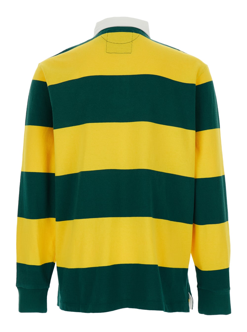 Polo Ralph Lauren Multicolor Polo Shirt With Logo Embroidery On The Front And All-over Striped Motif