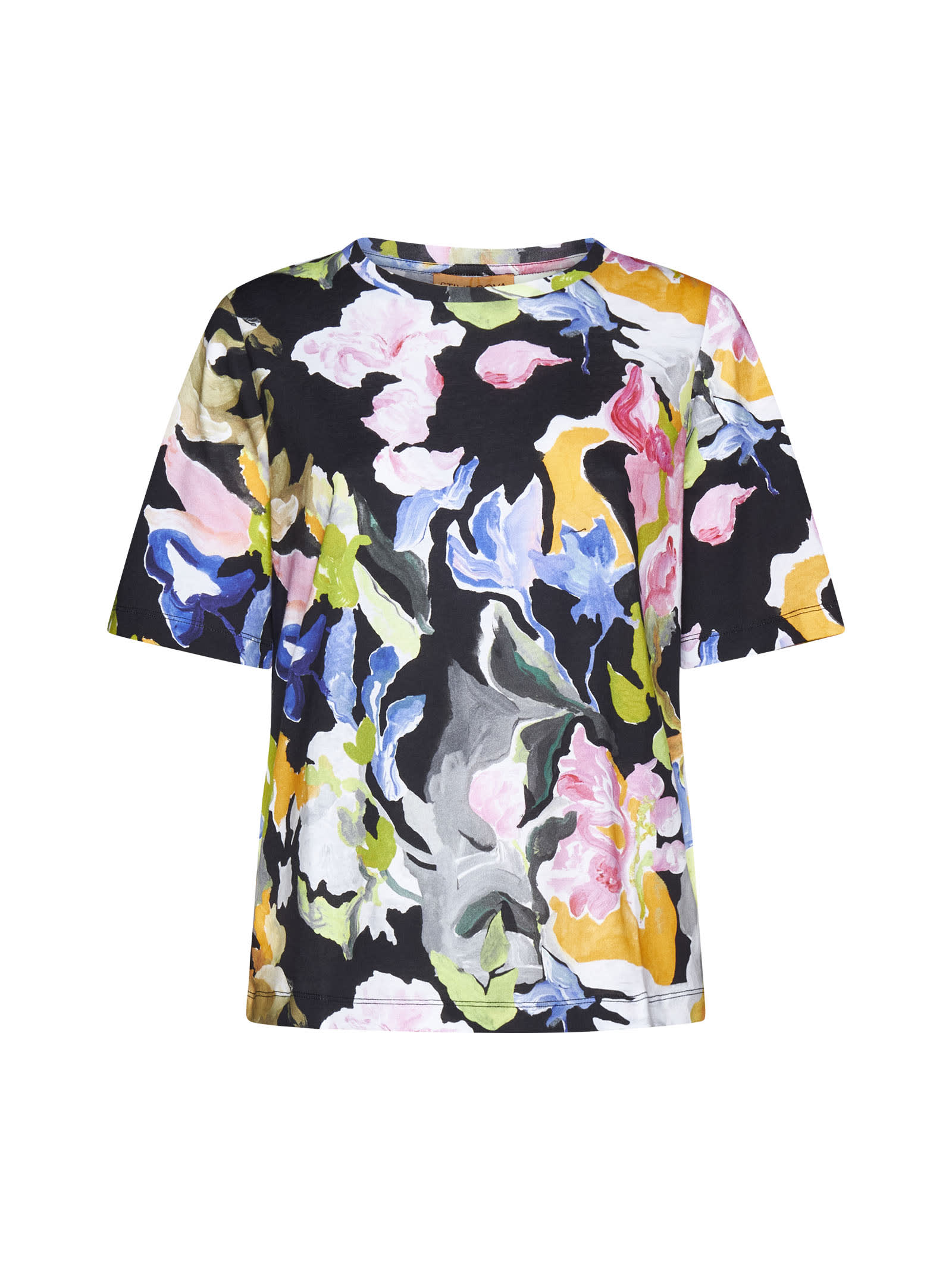 Shop Stine Goya T-shirt In Artistic Floral