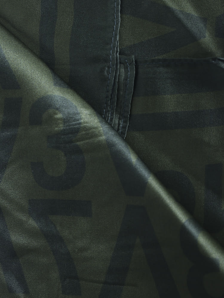 V73 Topazio Foulard In Silk In Green