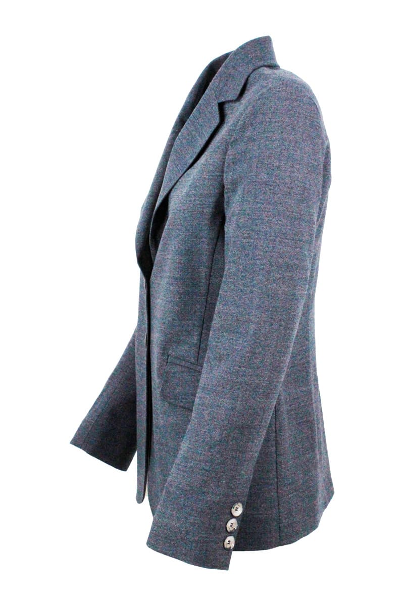 Shop Barba Napoli Blazer In Grey