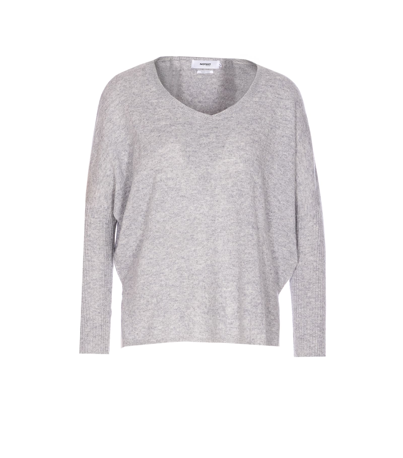Not Shy Faustine Sweater In Gray
