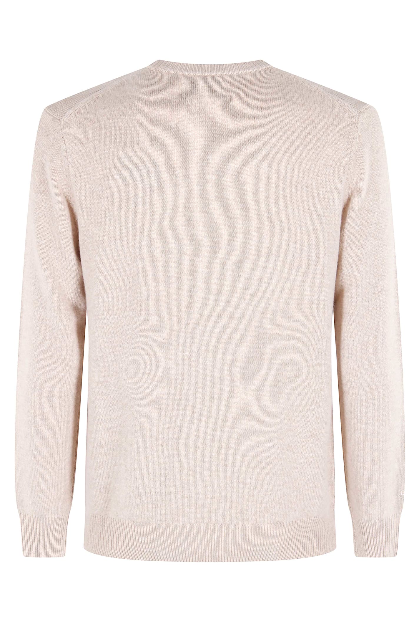Mc2 Saint Barth X Disney Heron Crew-neck Sweater In Neutral