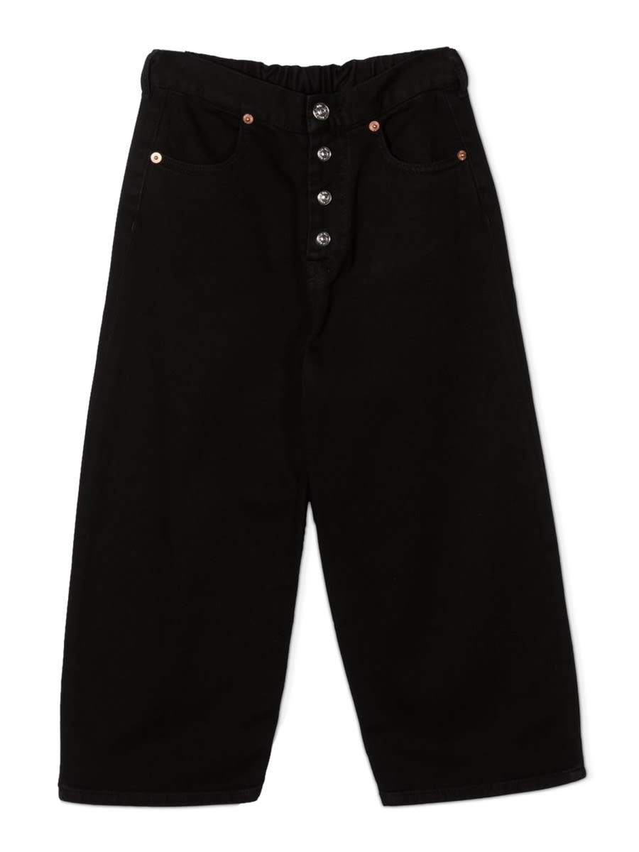 Mm6 Maison Margiela Pantaloni In Black