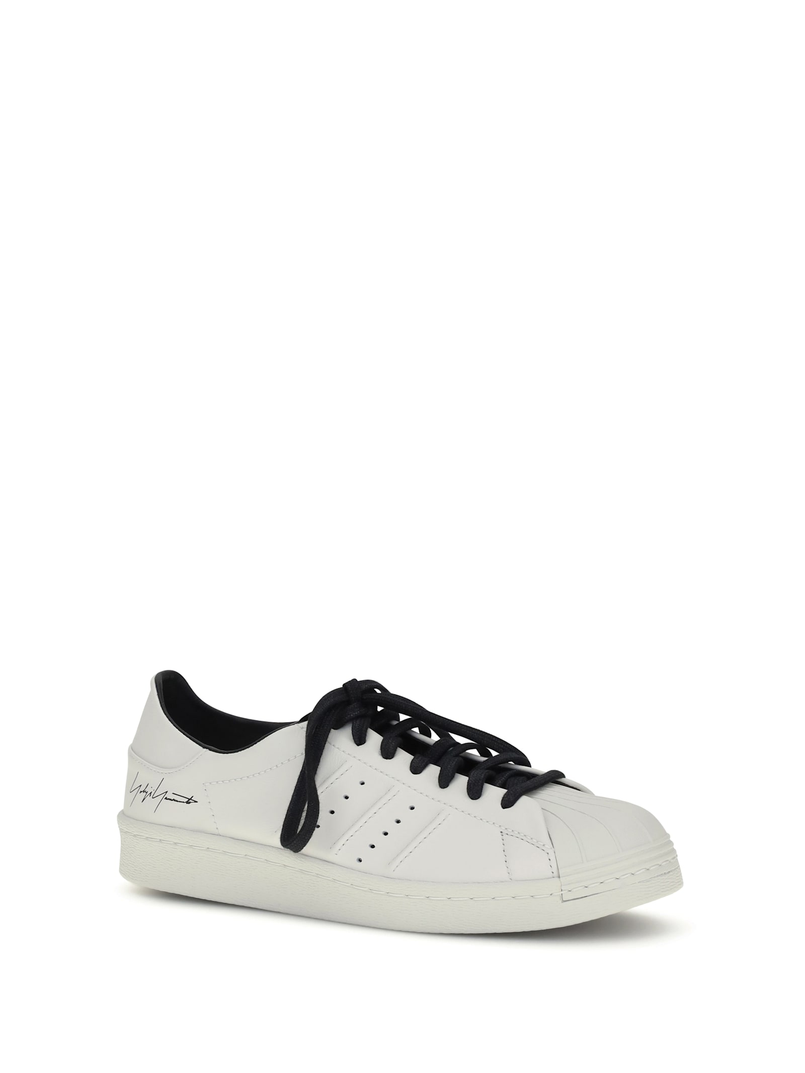 Y-3 Superstar Sneakers In White