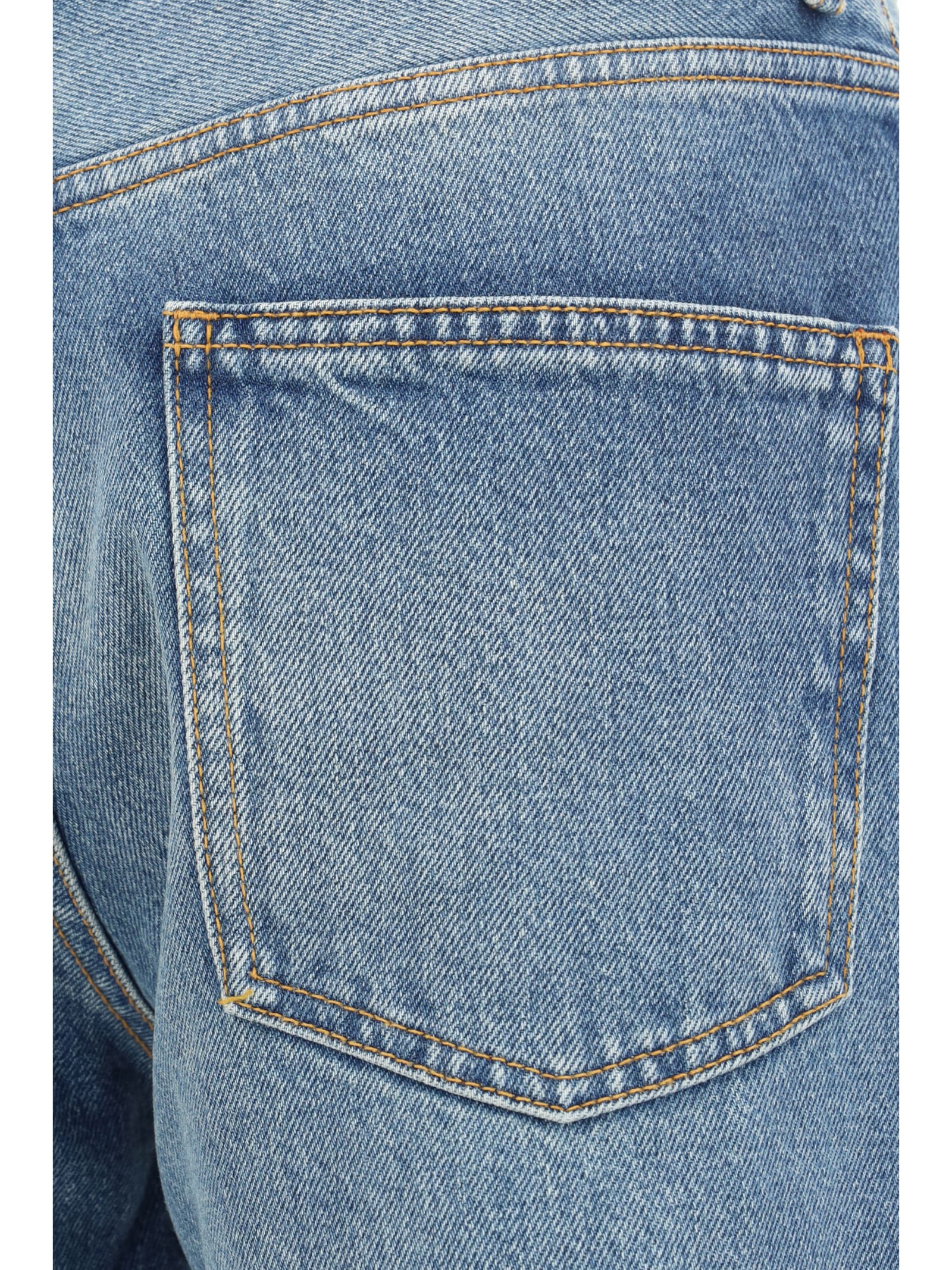 Shop Haikure Korea Jeans In Piano Blue L0833