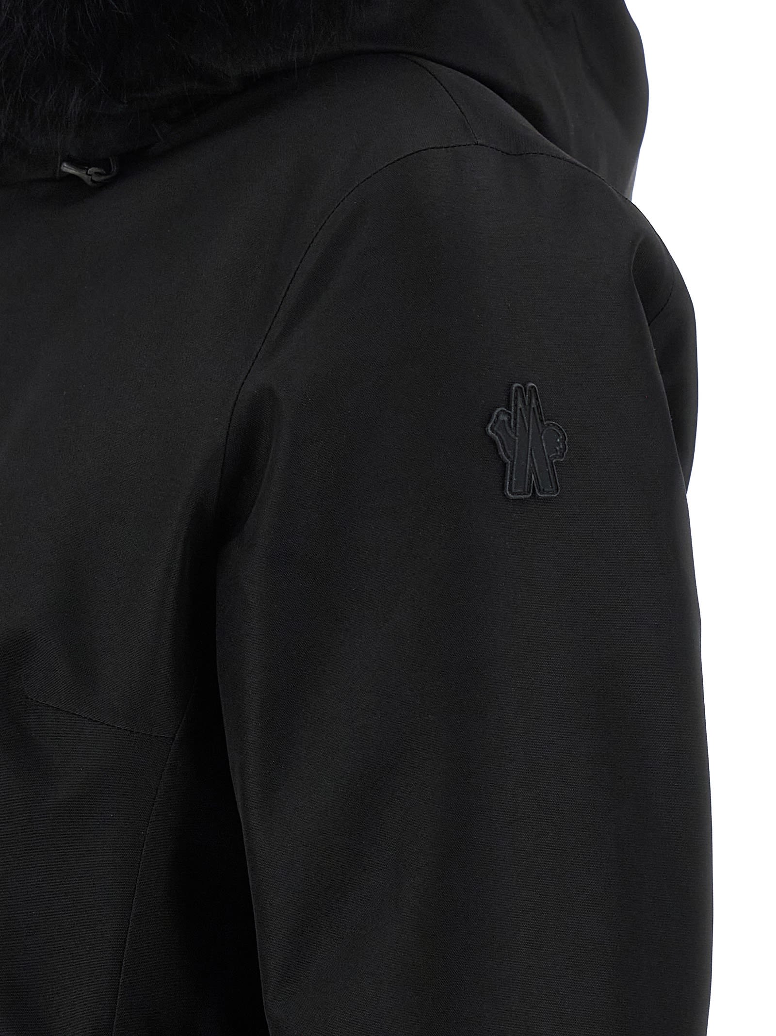 Moncler Laplance Down Jacket In Black