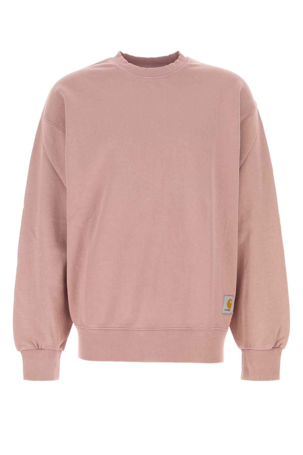 Antiqued Pink Cotton Hudson Sweat